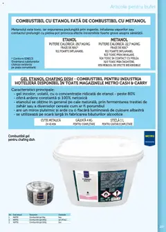 Ofertele Metro valabile de la 17.09.2025 | Pagină: 237 | Produse: Bufet, Pește, Paste, Zahăr