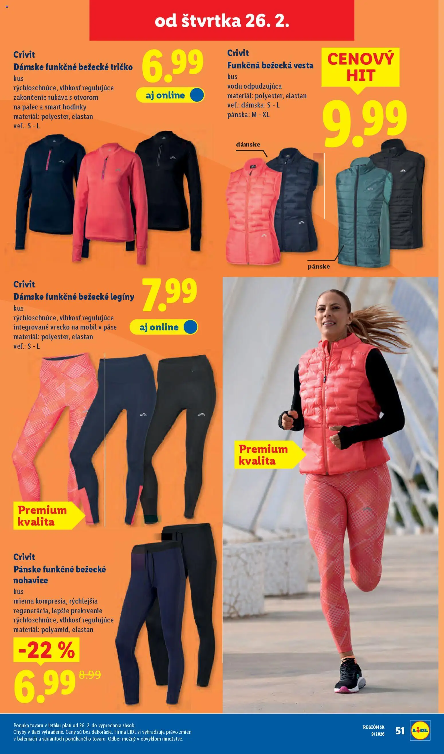 Nové Lidl akcie – leták je platný od 26.02.2026 | Strana: 37 | Produkty: Smart hodinky, Hodinky, Mobil, Legíny