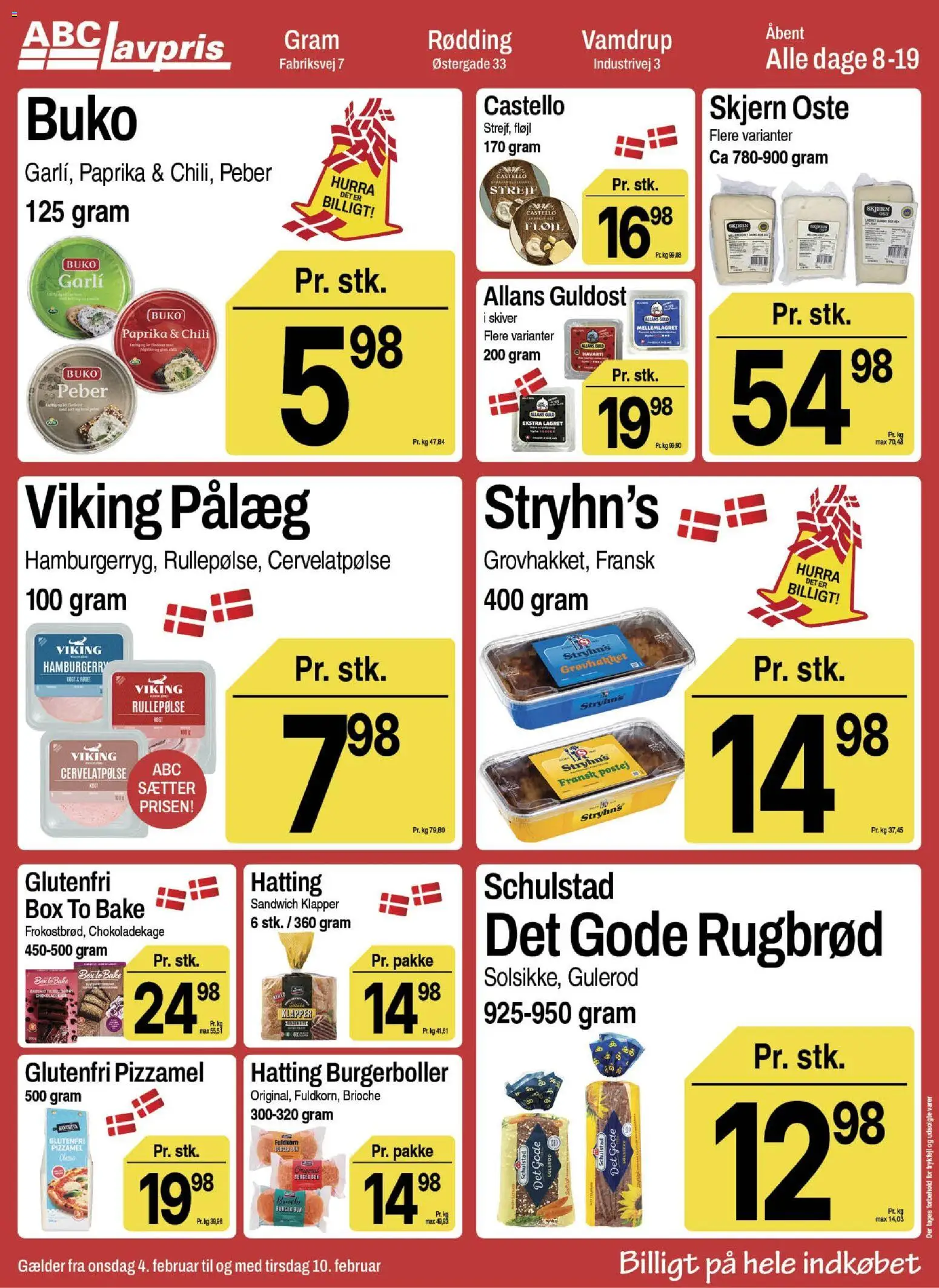 Abc Lavpris tilbudsavis – gyldig fra 04.02.2026 | Side: 4