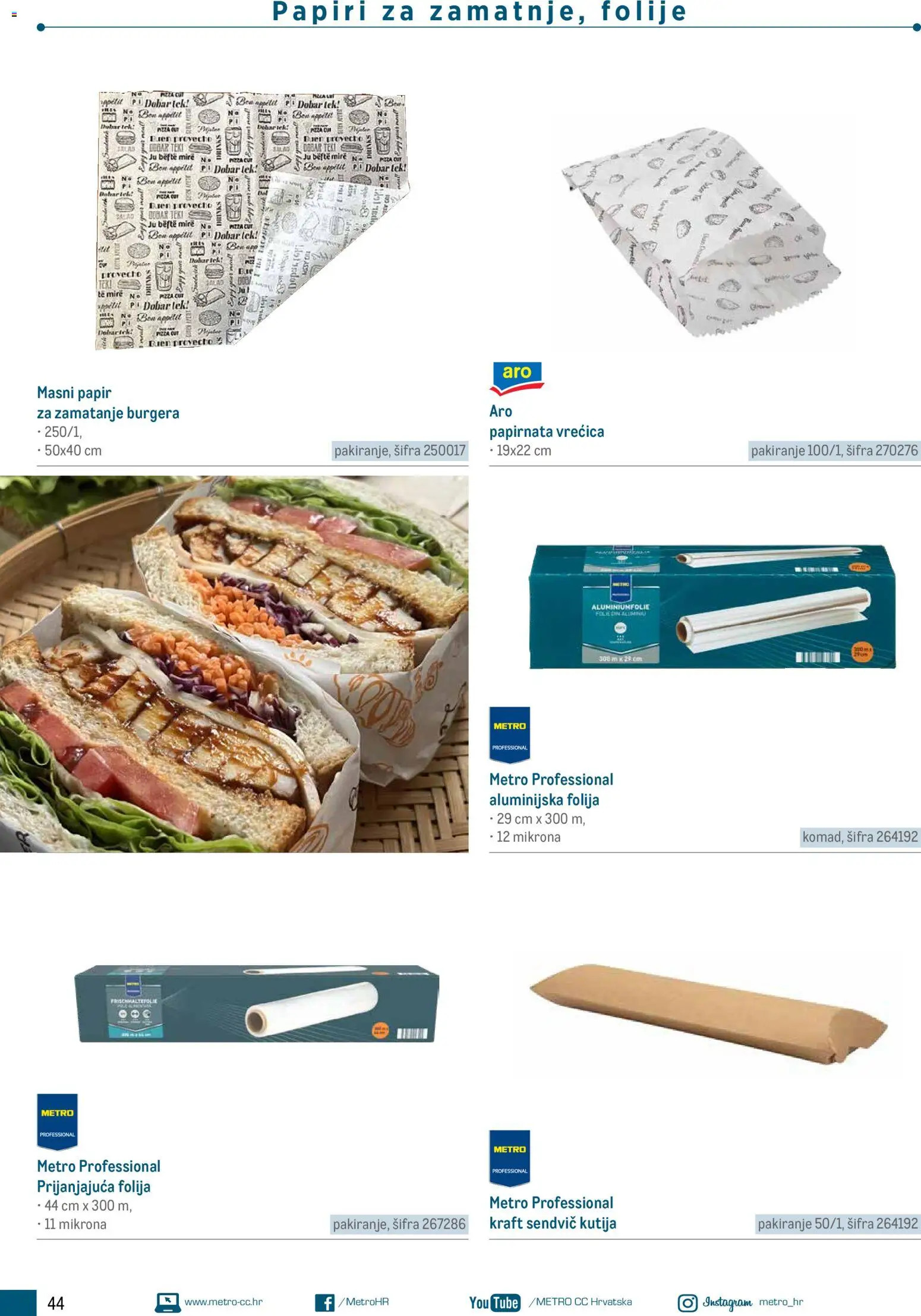 Metro katalog | vrijedi od 05.03.2026 | Stranica: 44 | Proizvodi: Kutija, Pizza