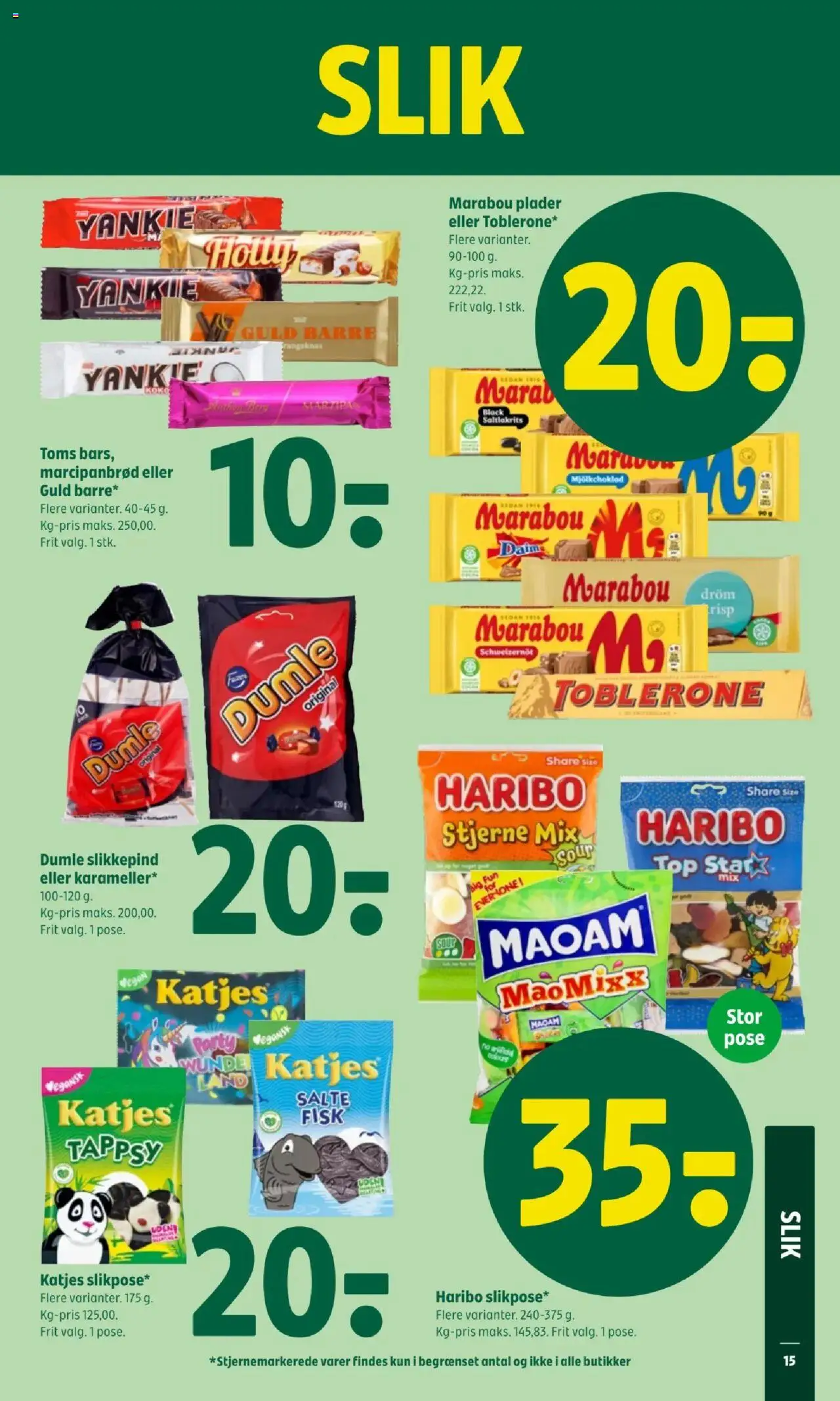 Coop 365 tilbudsavis – gyldig fra 16.10.2025 | Side: 17 | Produkter: Fisk, Slik, Marcipanbrød, Nougat