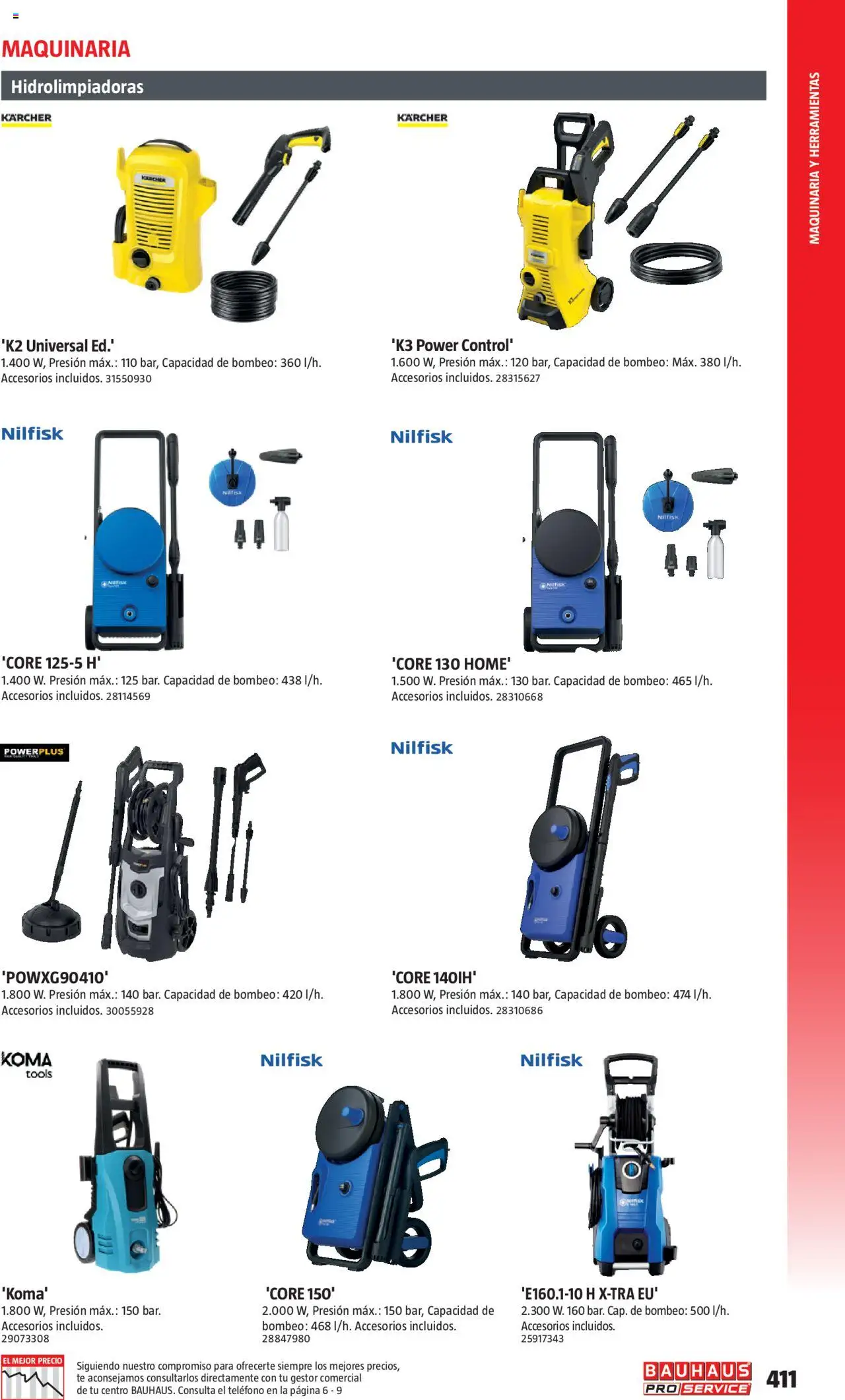 Bauhaus - ProService  │ válido desde el 24.02.2025 | Página: 411 | Productos: Té, Teléfono