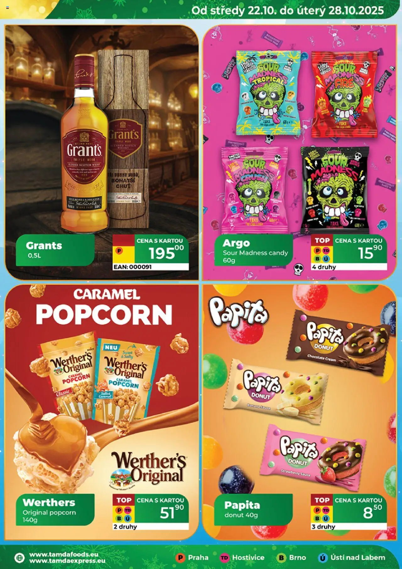 Tamda Foods leták od 22.10.2025 | Strana: 25 | Produkty: Donut, Popcorn