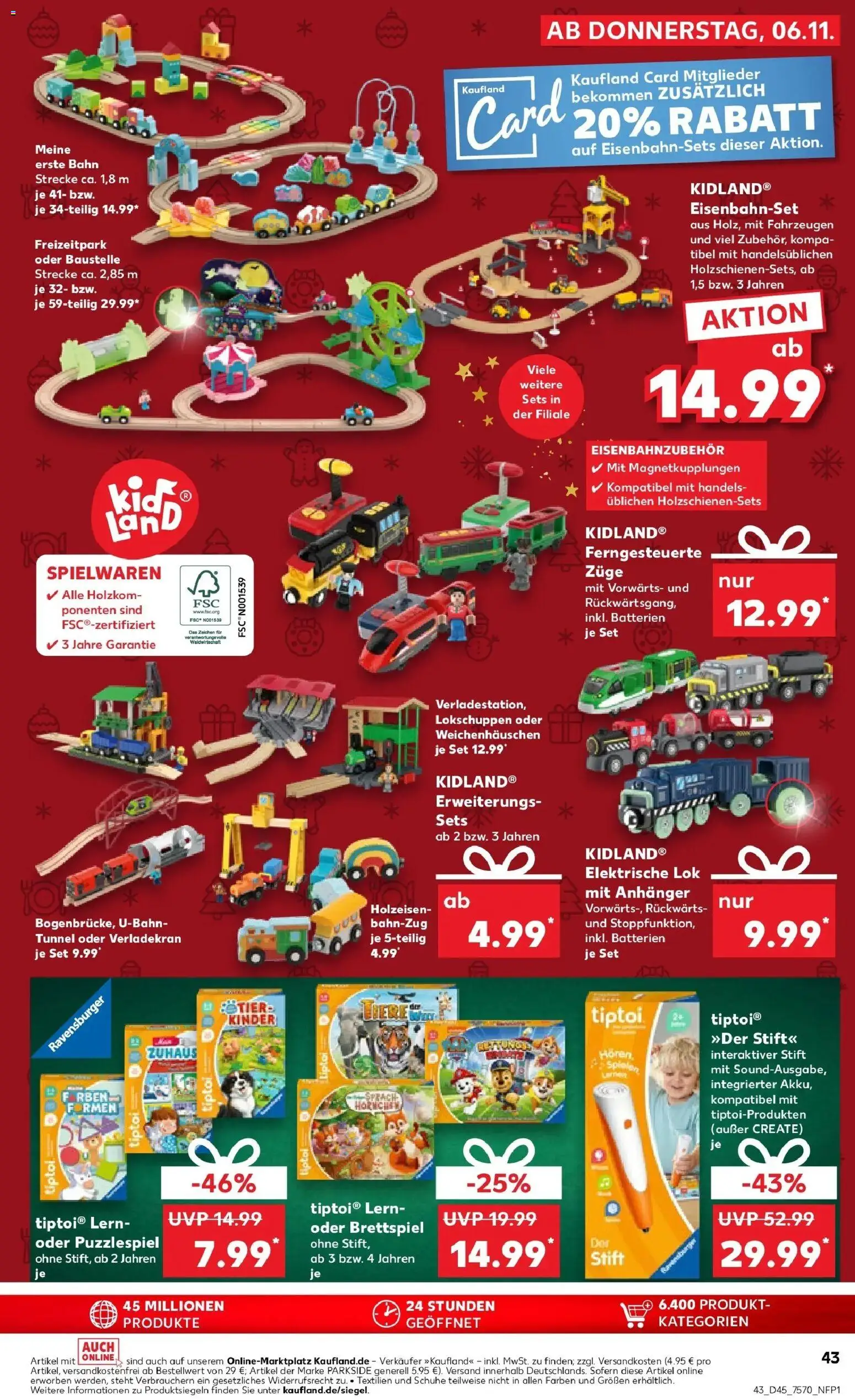 Kaufland prospekt Hermeskeil	 – gültig ab 06.11.2025 | Seite: 43 | Produkte: Batterien