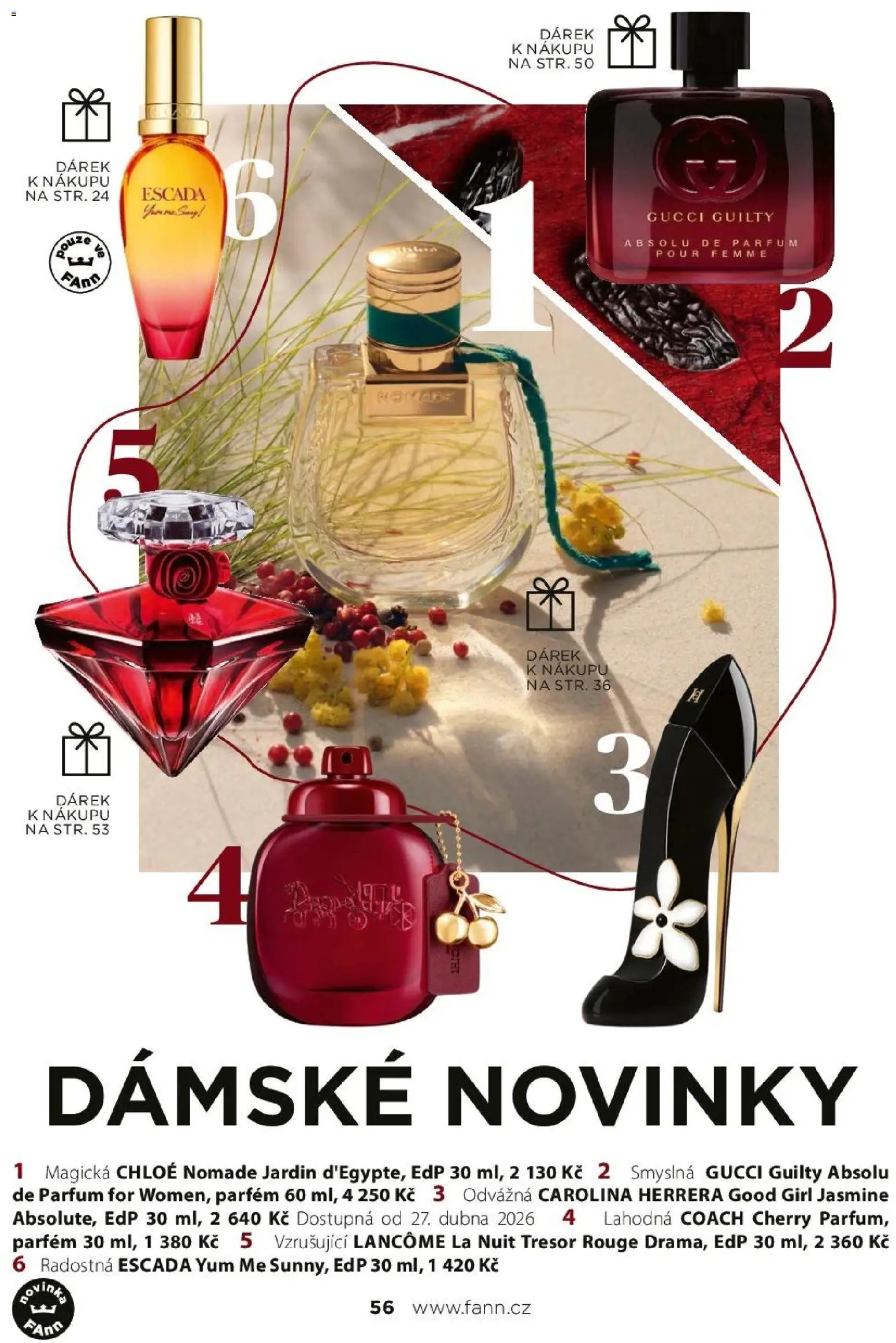 FAnn parfumerie katalog Jaro 2025 od 24.02.2026 | Strana: 56 | Produkty: Chloe, Parfém