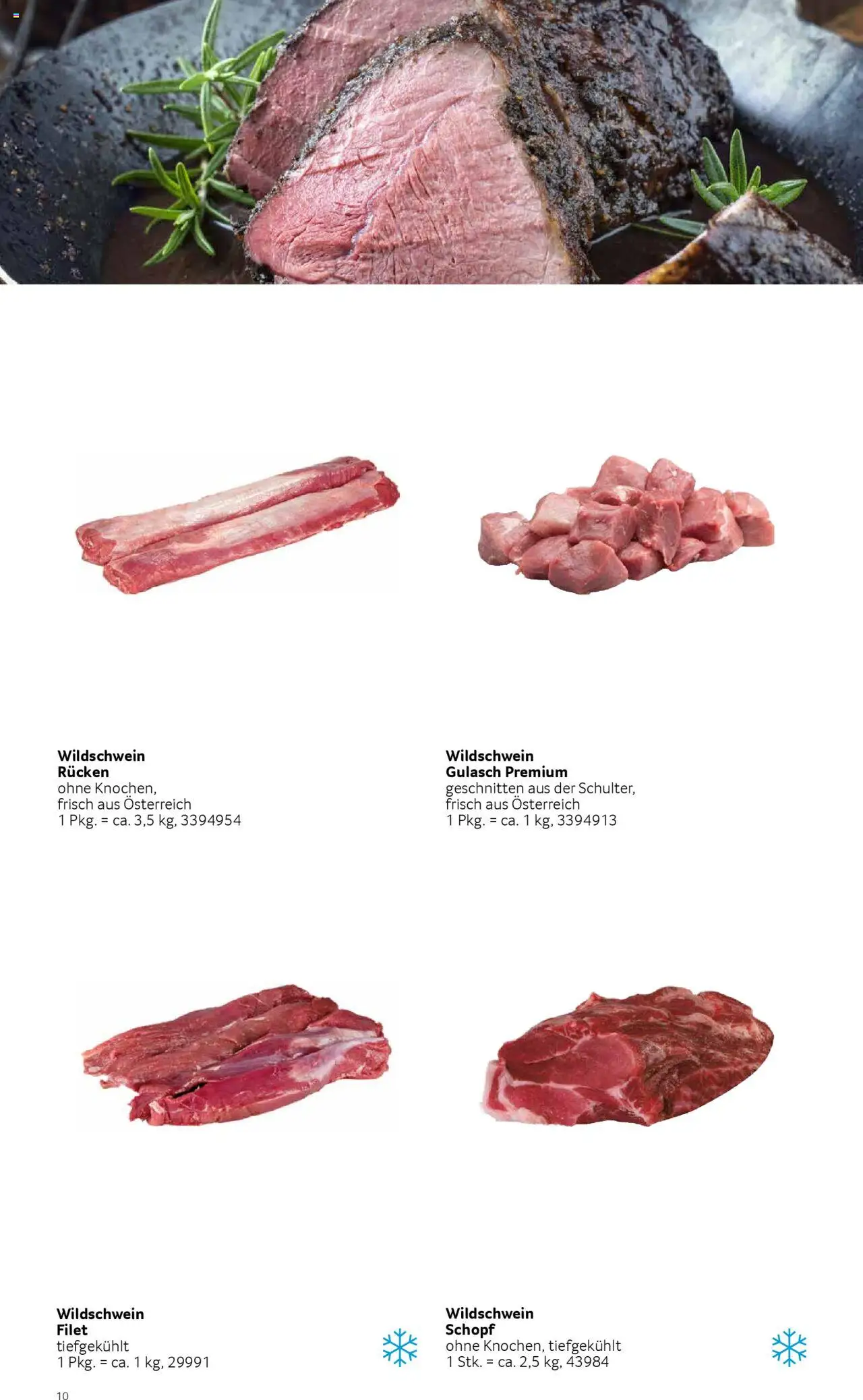 Transgourmet Highlight-Folder Wild gültig ab 26.08.2024 | Seite: 10