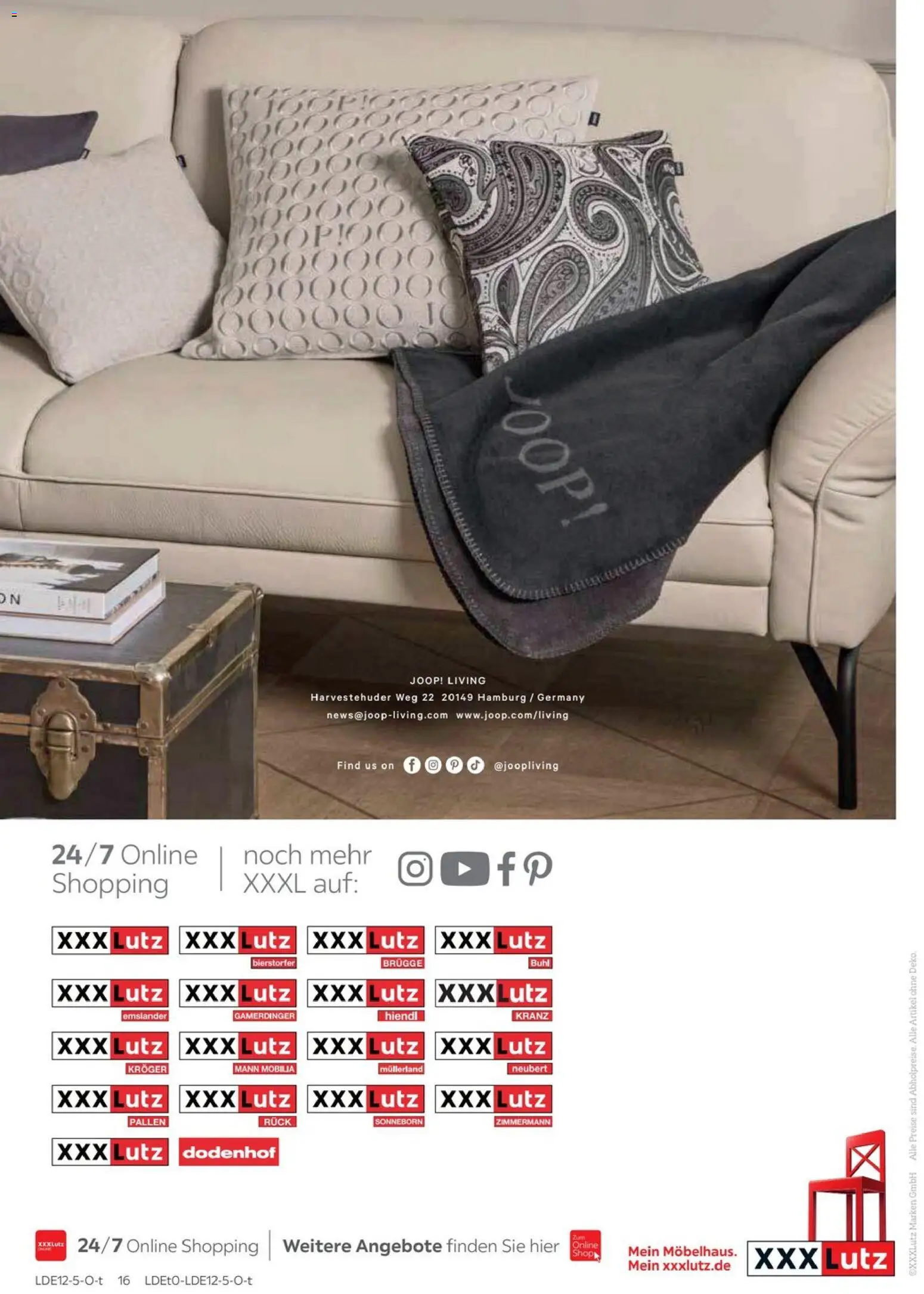 XXXL Lutz Home Collections Joop – gültig ab 30.11.2025 | Seite: 16