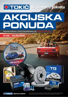 Katalog Tokić - Pregled kataloga iz trgovine Tokić, vrijedi od 18.08.2025