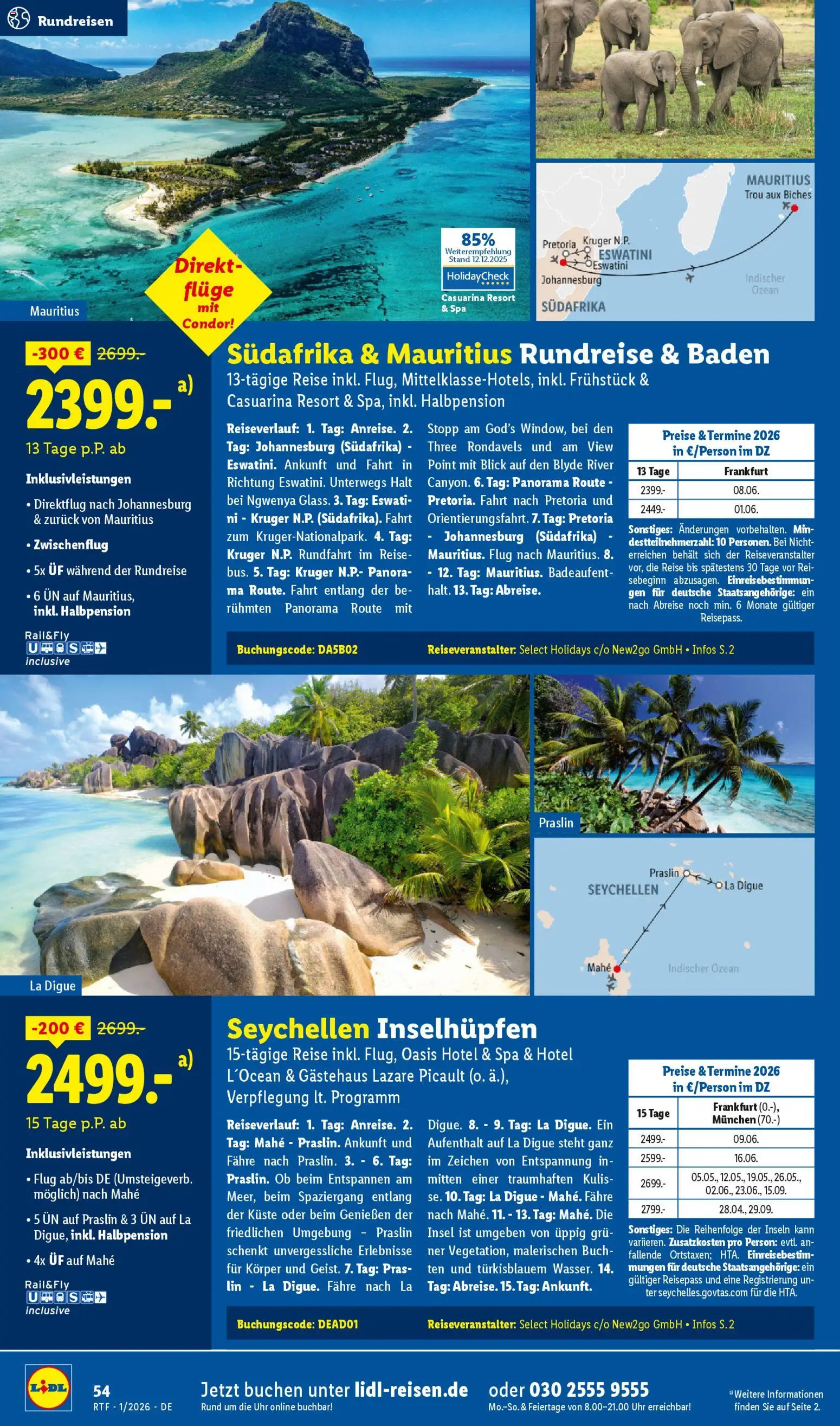 Lidl Reisen - Prospekt – gültig ab 14.01.2026 | Seite: 54 | Produkte: Uhr