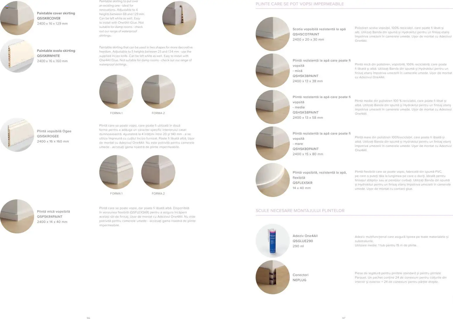 Noul catalog Proges – valabil de la 20.12.2025 | Pagină: 50 | Produse: Polistiren, Adeziv, Apă