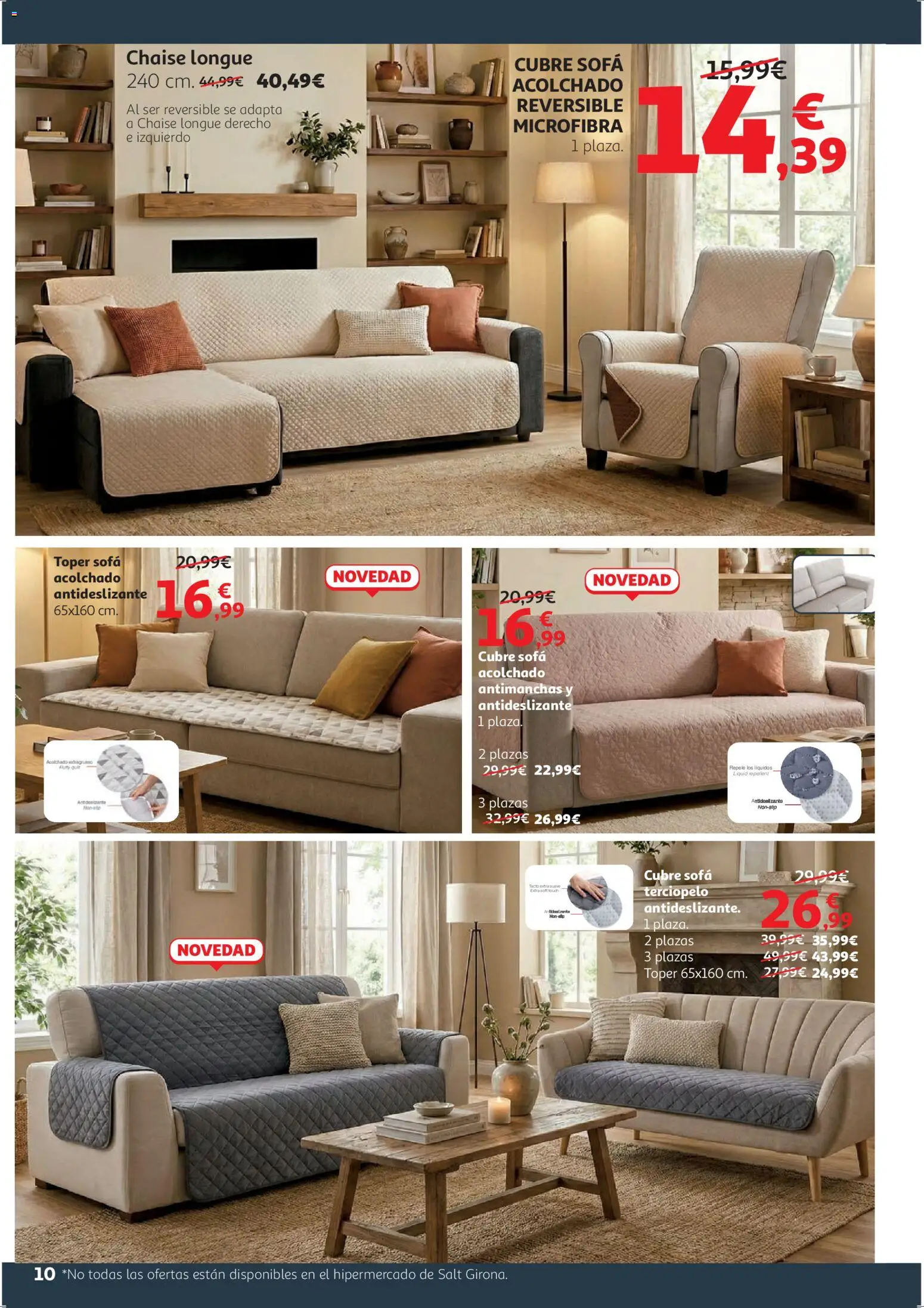 Alcampo - HP Blanco │ válido desde el 09.01.2026 | Página: 10 | Productos: Sofá