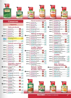 Maximo - Prévisualisation de Maximo catalogue epicerie valide à partir de 27.03.2026 | Page: 47