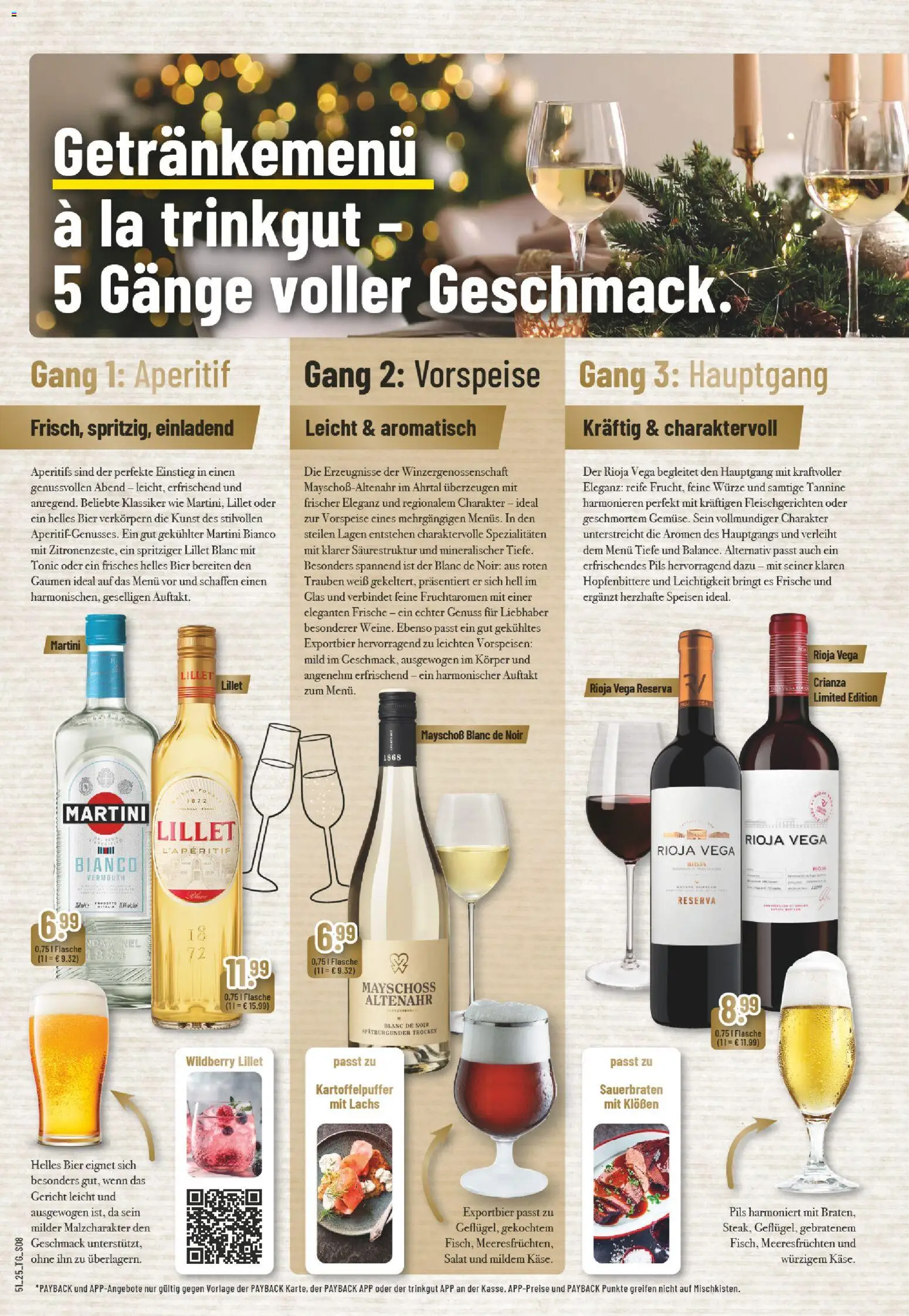 Trinkgut Prospekt – gültig ab 15.12.2025 | Seite: 10 | Produkte: Martini, Trauben, Lillet, Salat