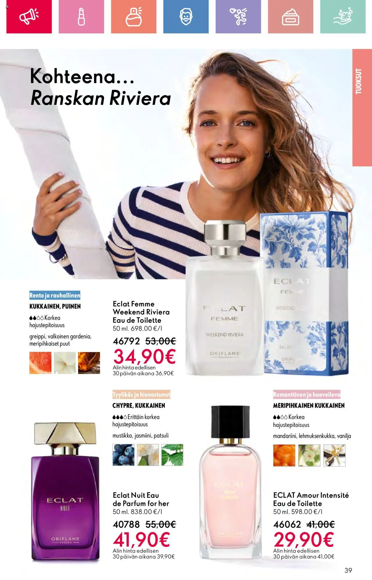  | Sivu: 39 | Tuotteet: Eau de toilette
