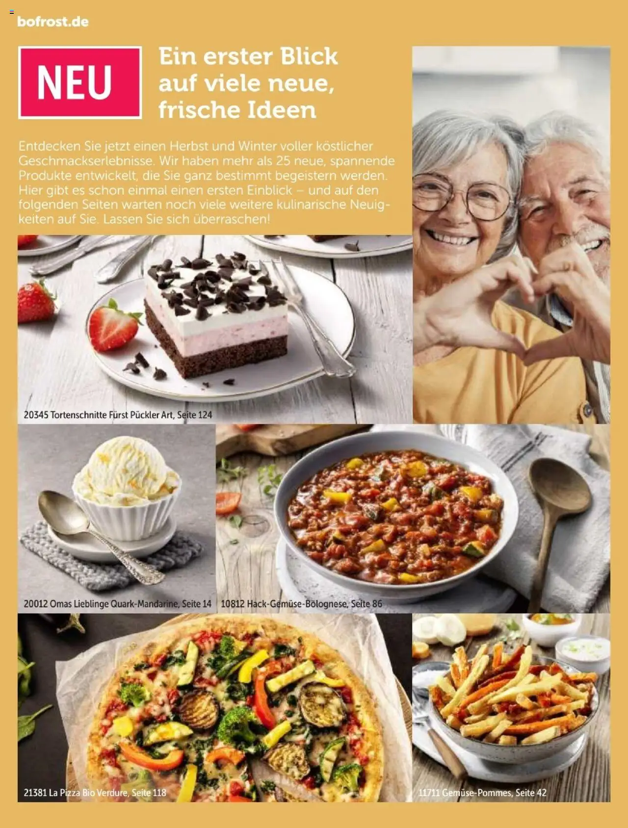 Bofrost Katalog – gültig ab 07.09.2025 | Seite: 6 | Produkte: Pizza