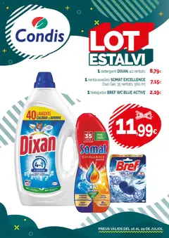 Vista previa Condis folleto válido desde el 16.07.2025