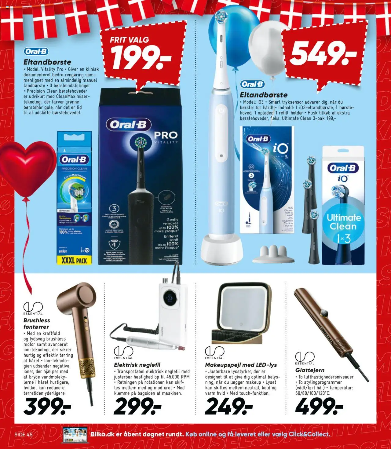 Bilka tilbudsavis – gyldig fra 05.09.2025 | Side: 17 | Produkter: Børste, Tandbørste, Klemme, Eltandbørste