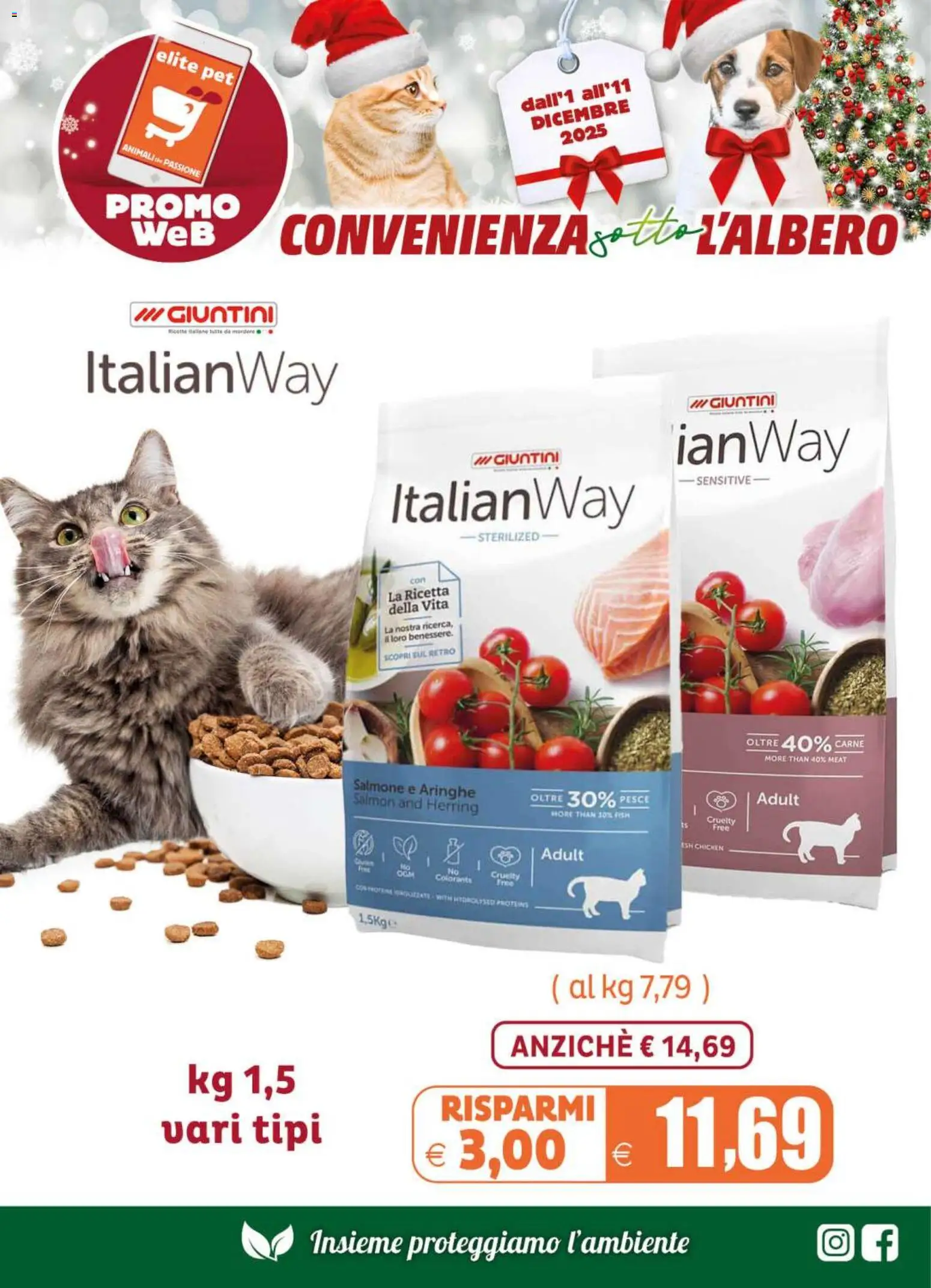 Volantino Elite Supermercati del 01.12.2025 | Pagina: 7 | Prodotti: Salmone, Pesce