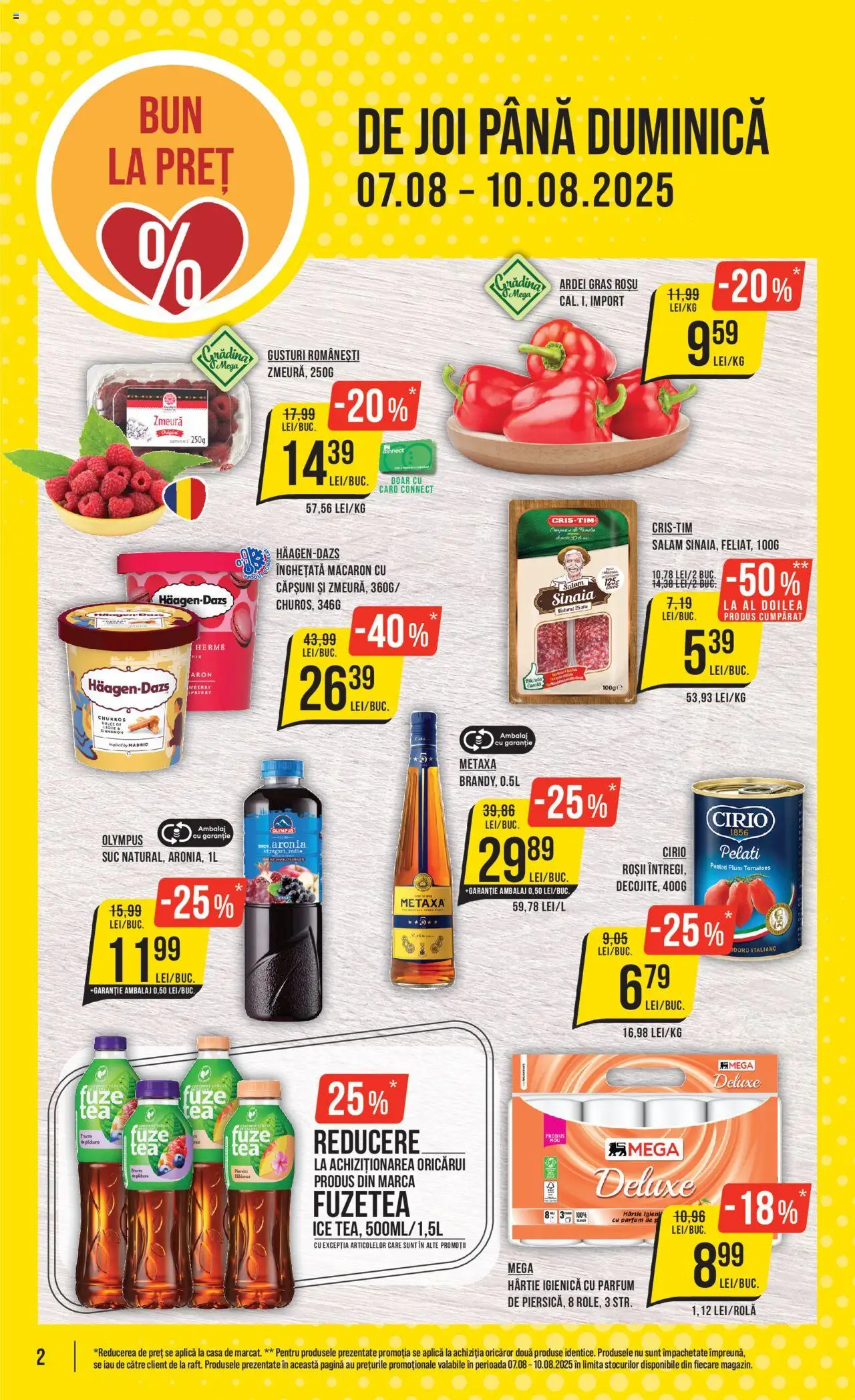 Catalog Mega Image – valabil de la 07.08.2025 | Pagină: 2 | Produse: Zmeură, Parfum, Ardei, Salam