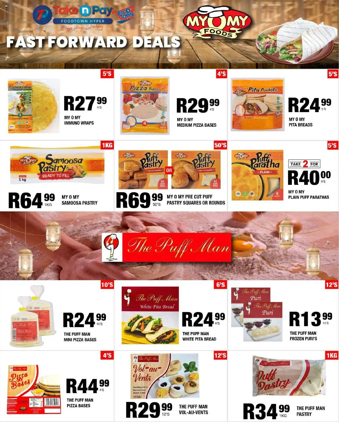 New Take n Pay catalogue – valid from 08.09.2025 | Page: 23 | Products: Bread, Pizza