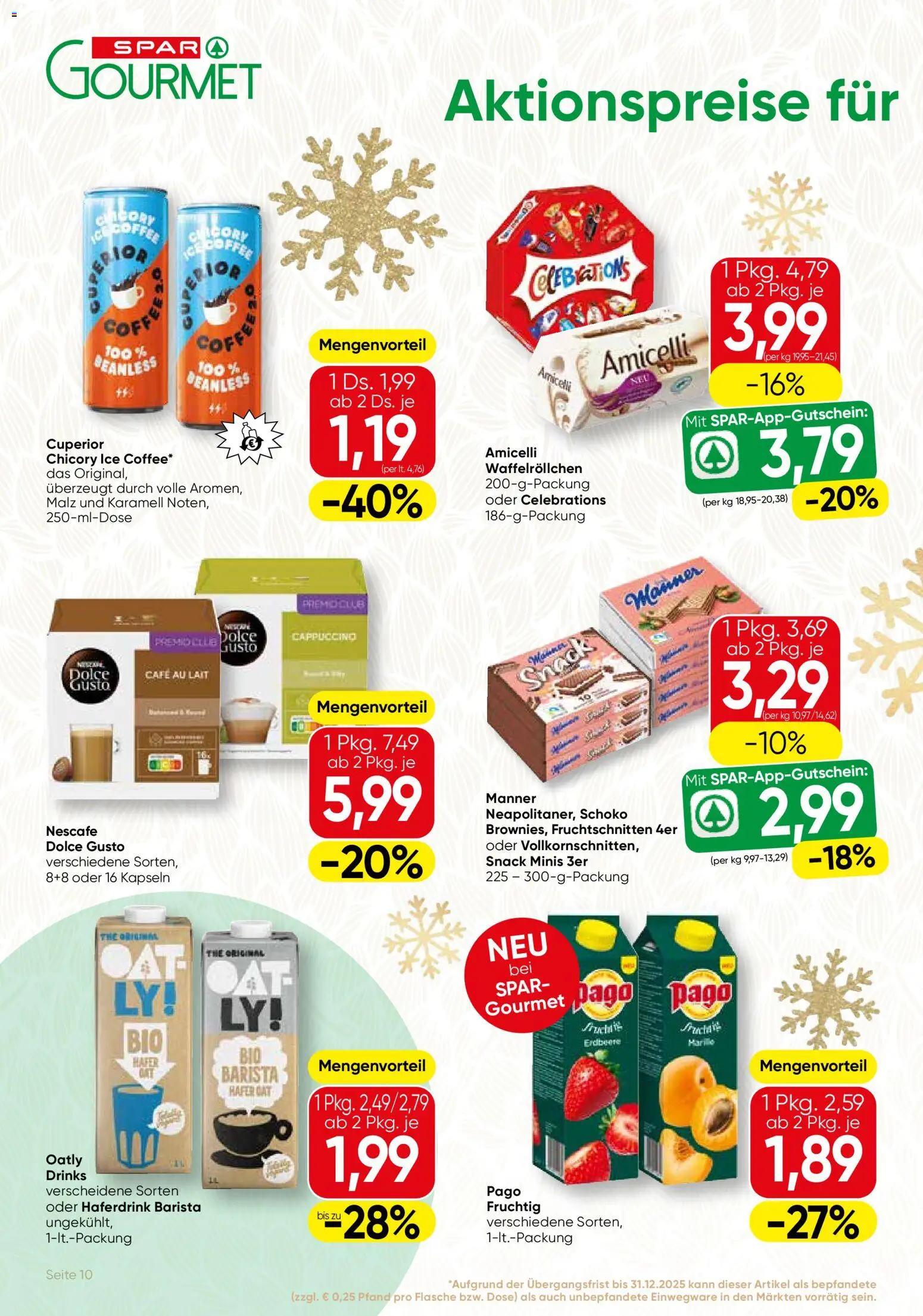 SPAR Gourmet Flugblatt - Burgenland  gültig ab 04.12.2025 | Seite: 10