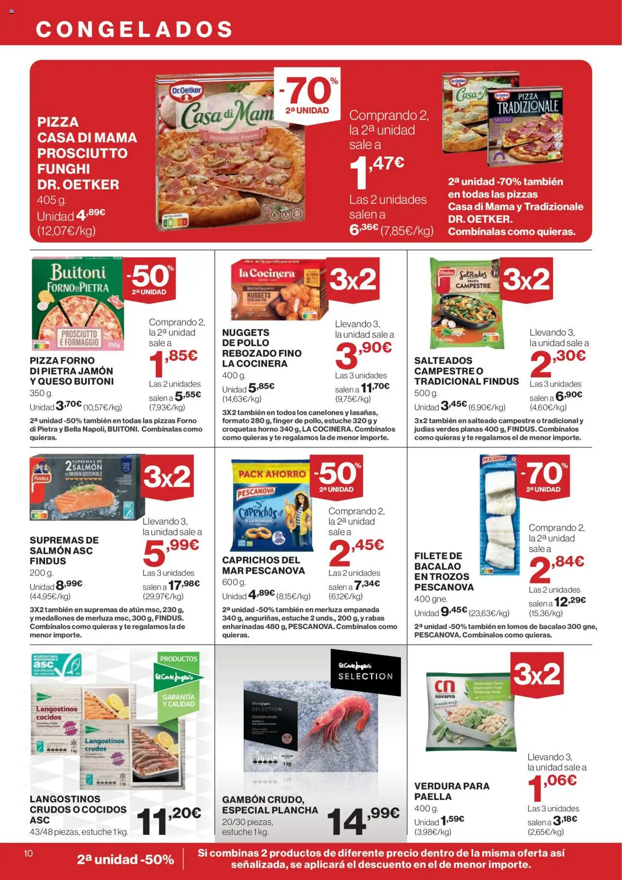 Supercor Canarias │ válido desde el 14.08.2025 | Página: 10 | Productos: Medallones, Queso, Jamón, Té