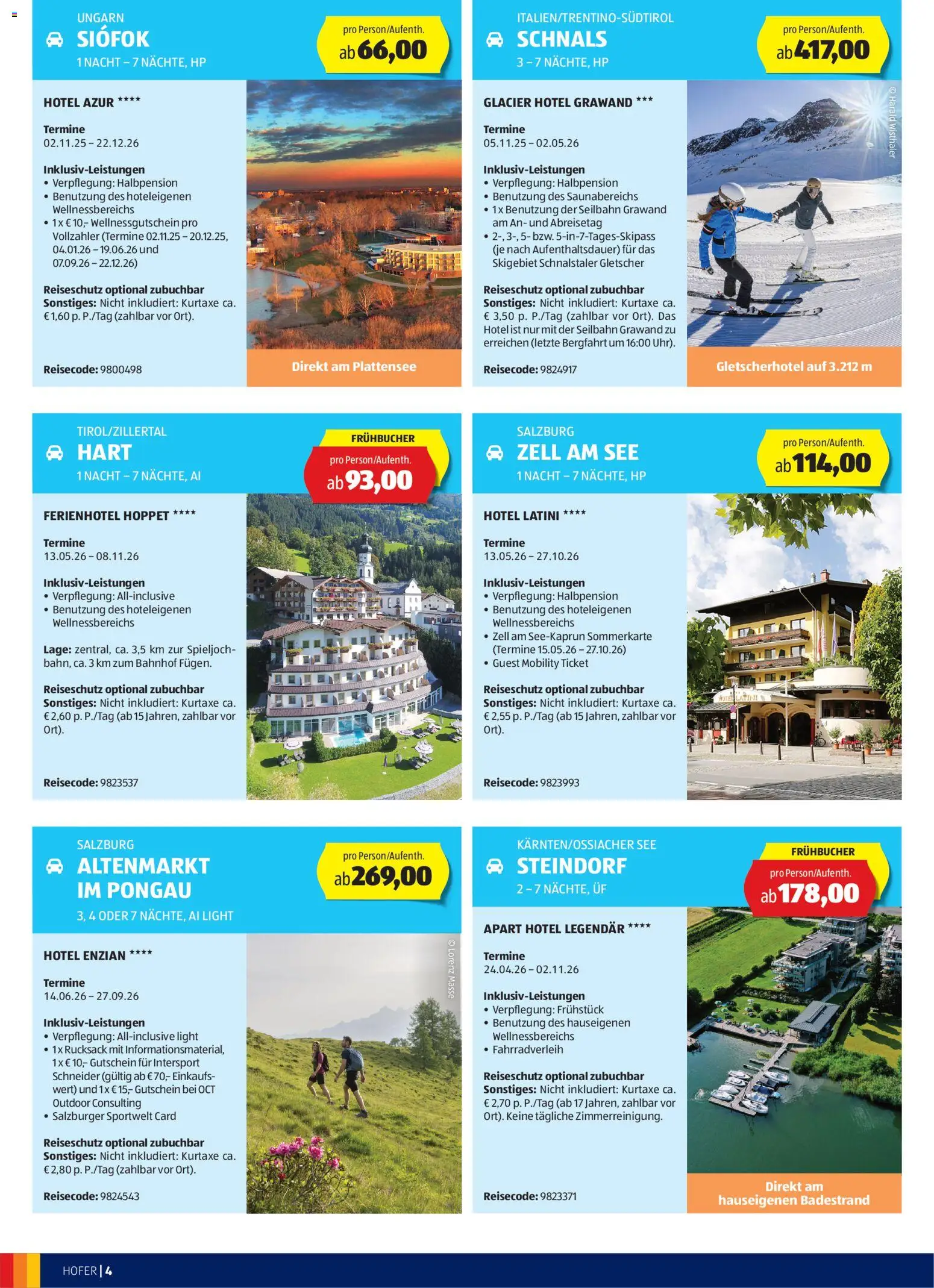 Hofer AT akciós ujság - amely érvényes a következő dátumtól: 29.10.2025 | Oldal: 4