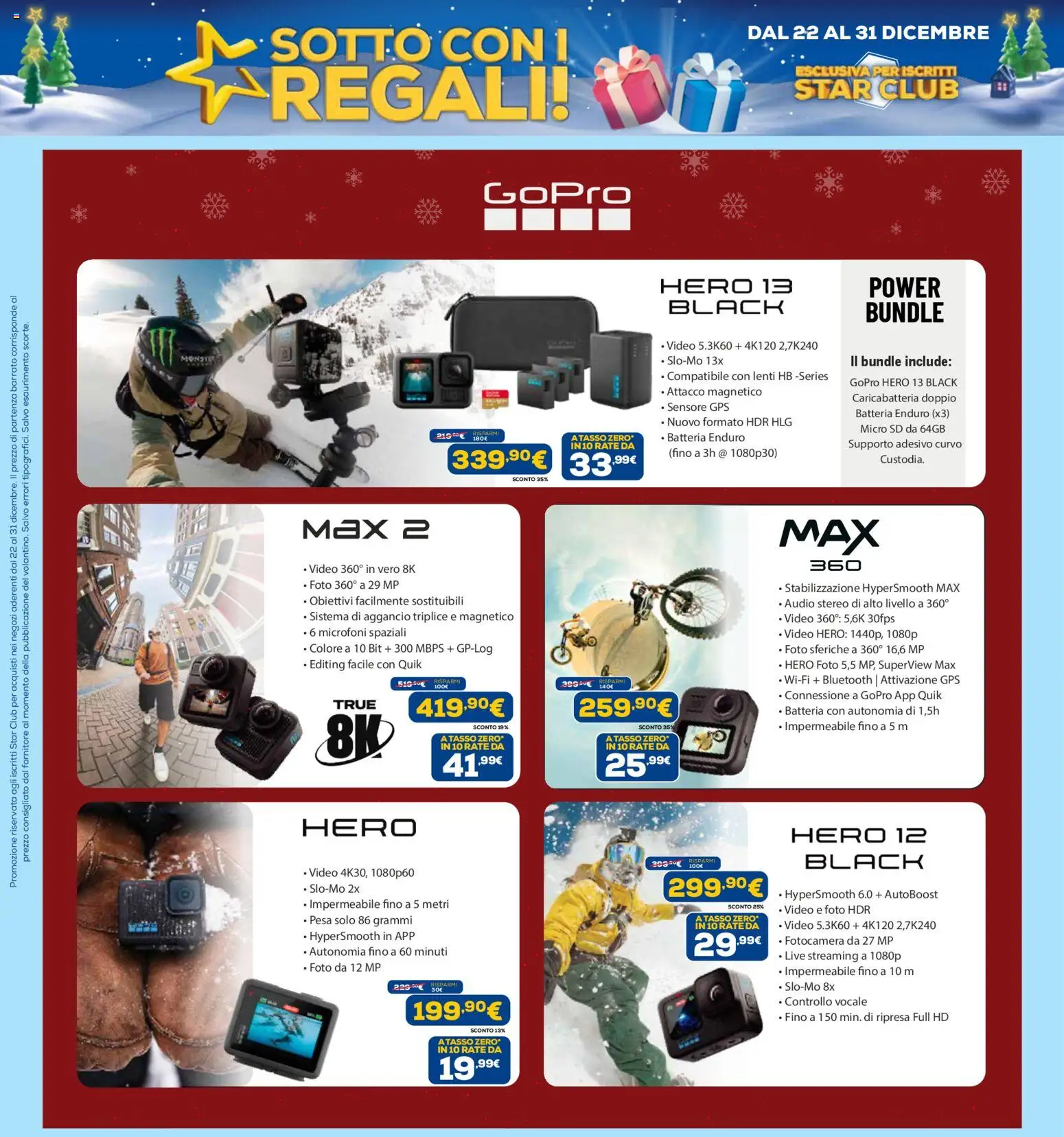 Volantino Euronics del 22.12.2025 | Pagina: 16 | Prodotti: Video, Audio, Fotocamera, Batteria