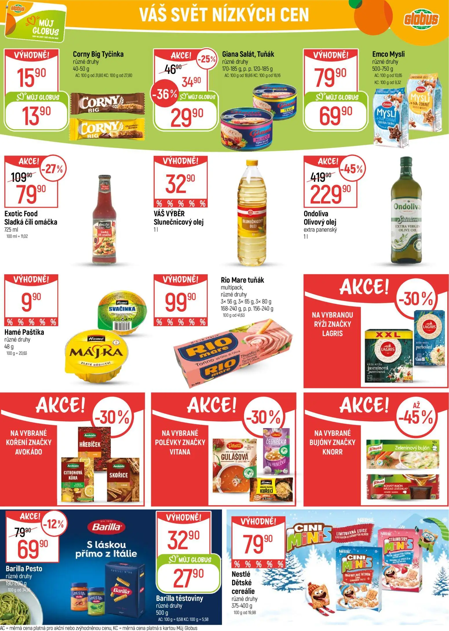 Globus leták - Praha-Štěrboholy  od 03.12.2025 | Strana: 33 | Produkty: Cini minis, Rýže, Rio mare, Rýži