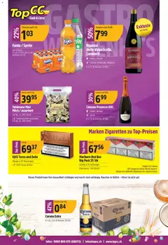 TopCC Aktionen ab 23.02.2026 gültig | Seite: 24 | Produkte: Fanta, Sprite, Box, Milch