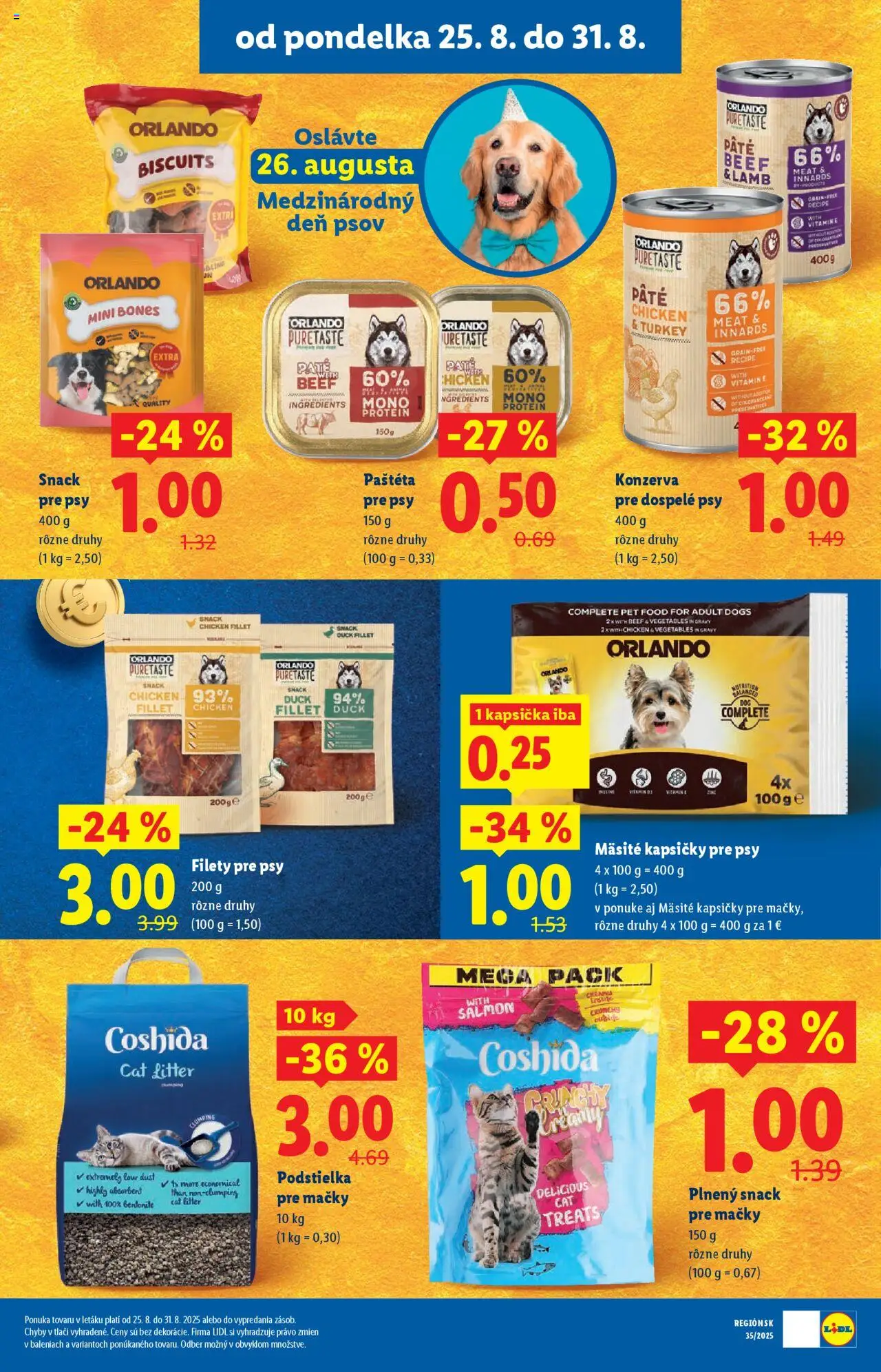 Lidl leták │ platný od 25.08.2025 | Strana: 39 | Produkty: Protein