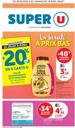 Super U - Prévisualisation de Super U catalogue valide à partir de 08.04.2026