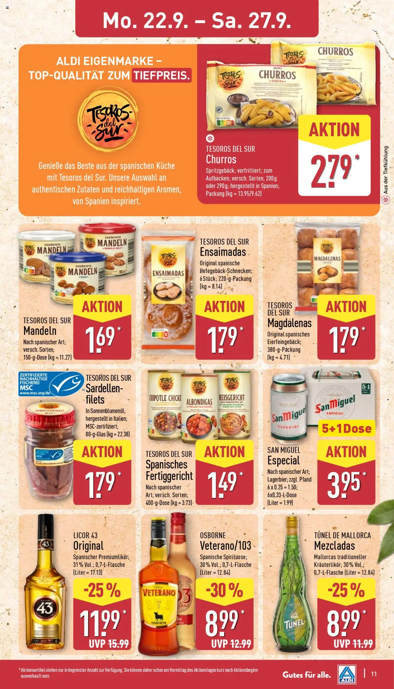 Aldi Prospekt 	 – gültig ab 22.09.2025 | Seite: 15