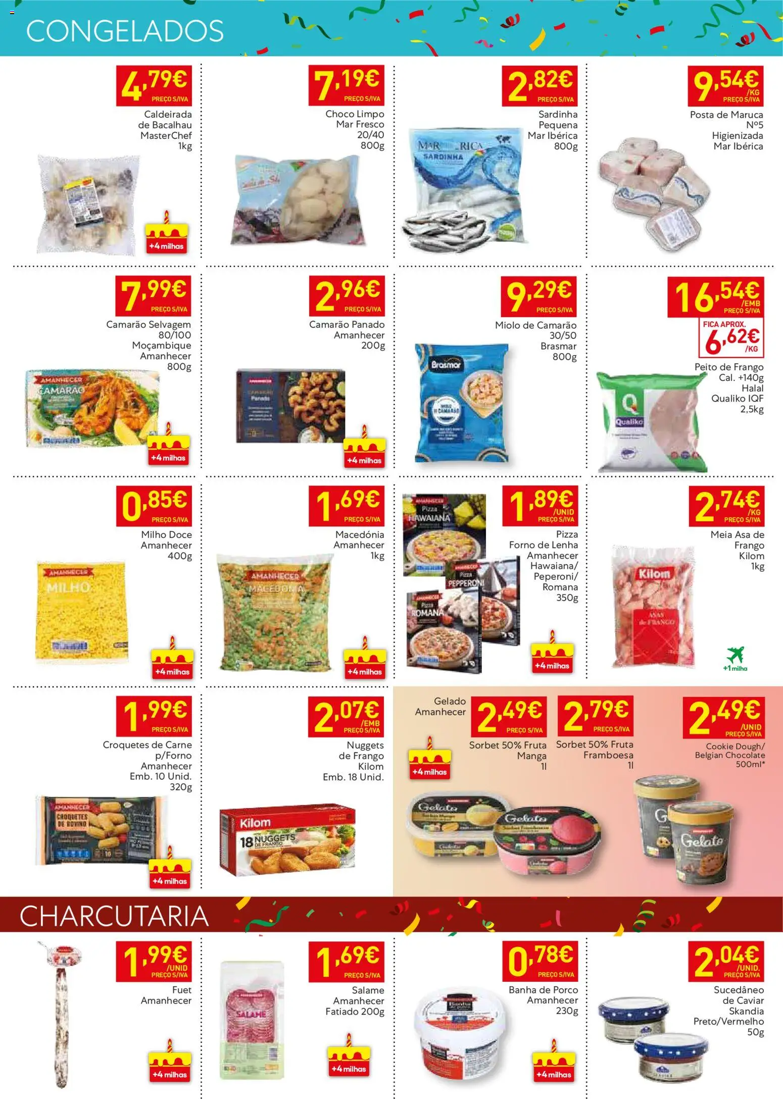 Recheio folheto Madeira │ válido de 28.10.2025 | Página: 9 | Produtos: Bacalhau, Frango, Chocolate, Pizza