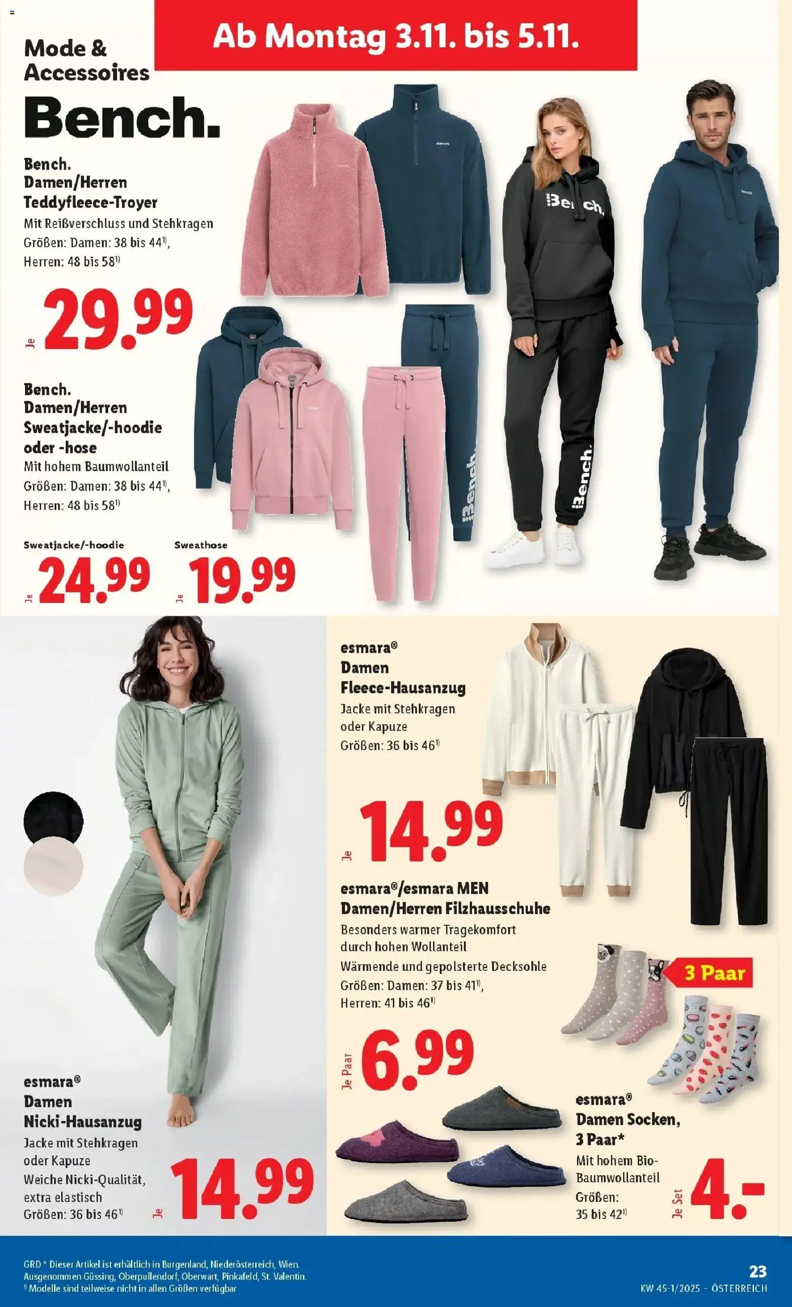 Lidl Flugblatt - Wien  gültig ab 30.10.2025 | Seite: 29 | Produkte: Jacke, Hose