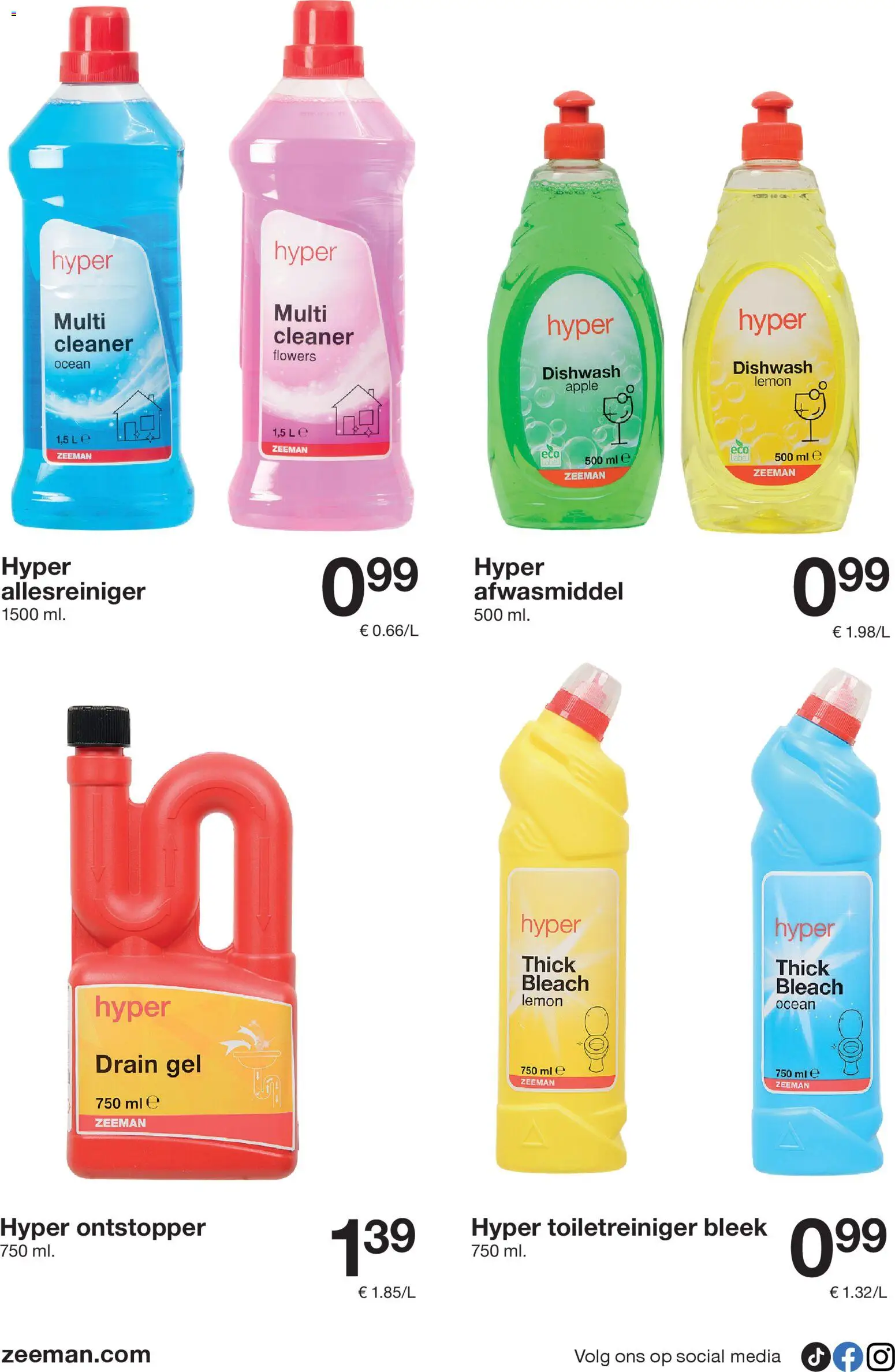 {H1} | Pagina: 4 | Producten: Allesreiniger, Afwasmiddel, Gel