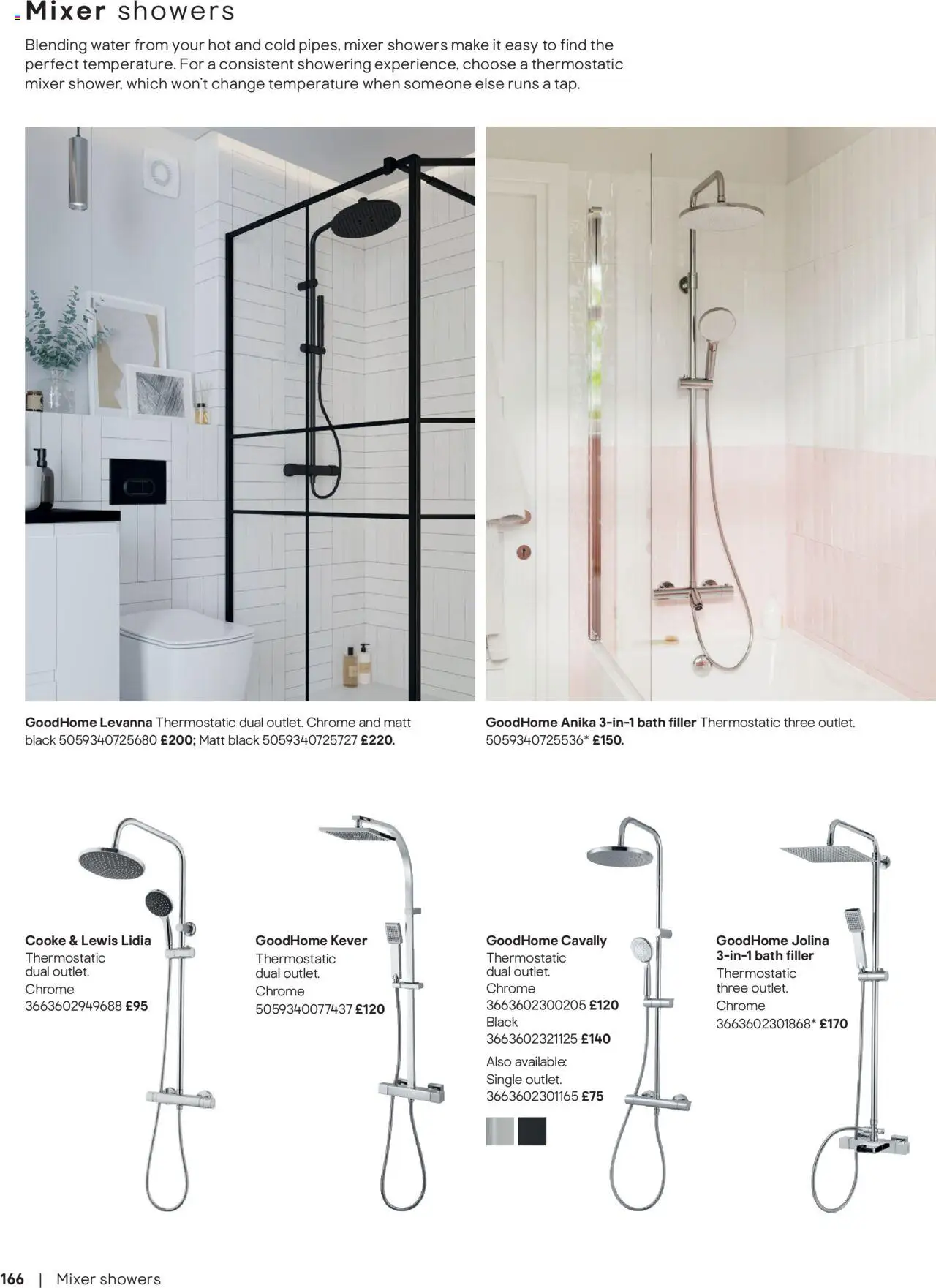  | Page: 166 | Products: Bath, Mixer