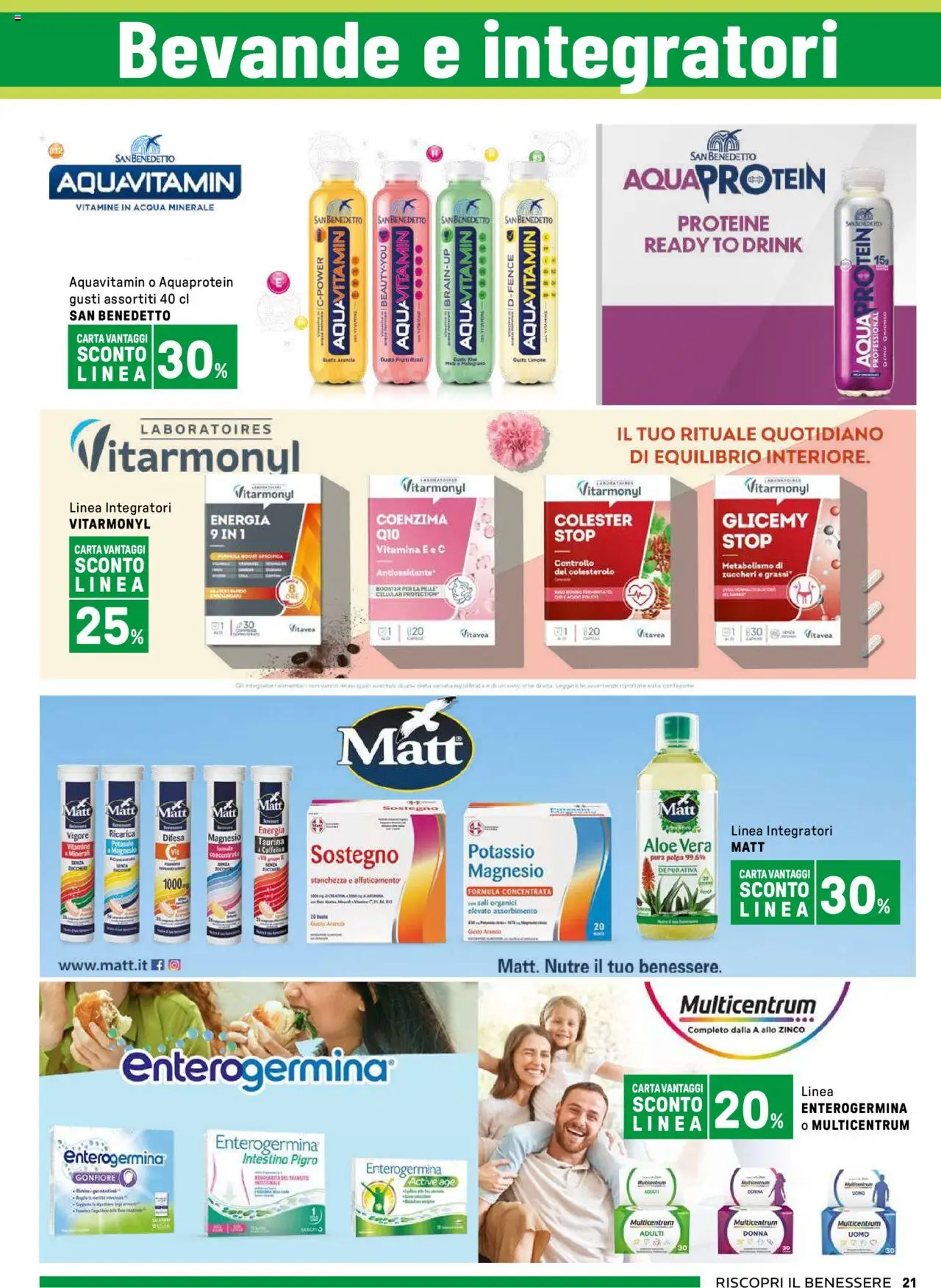Volantino Iper del 18.08.2025 | Pagina: 20 | Prodotti: Acqua, Arancia, Zucchine, Acqua minerale