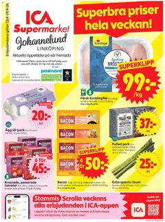 ICA Supermarket - Linköping - Förhandsvisning av reklamblad från butik ICA Supermarket aktuell från 13.04.2026