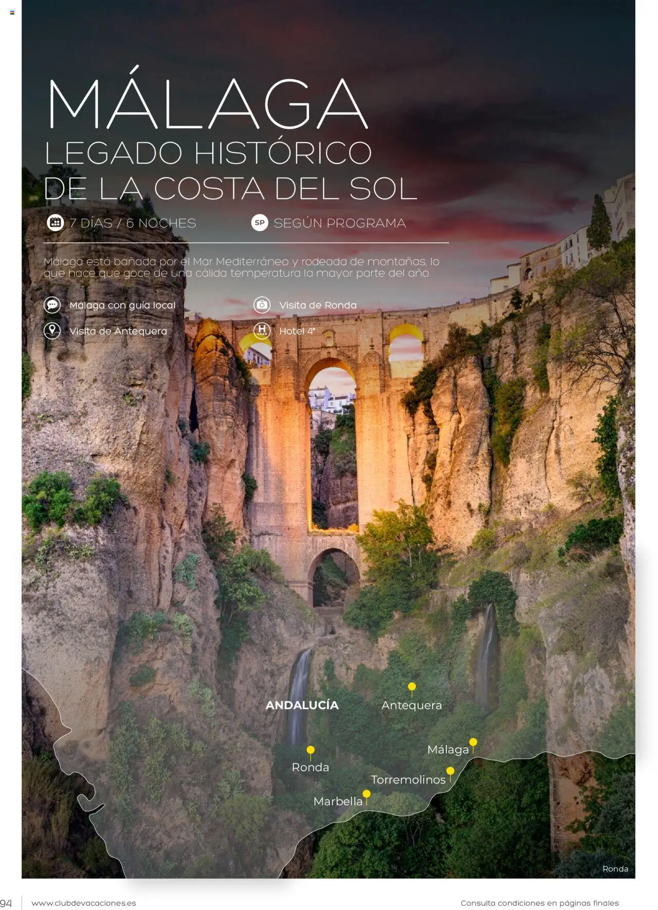 Viajes El Corte Inglés Club de Vacaciones │ válido desde el 01.01.2025 | Página: 94