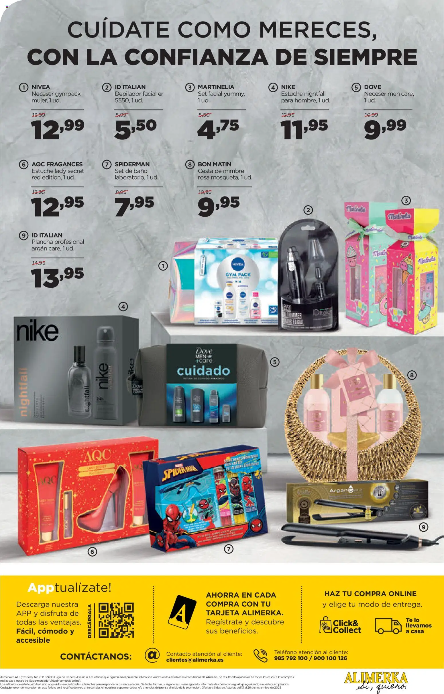 Alimerka folleto Asturias │ válido desde el 13.11.2025 | Página: 42 | Productos: Té, Prensa, Baño, Cesta