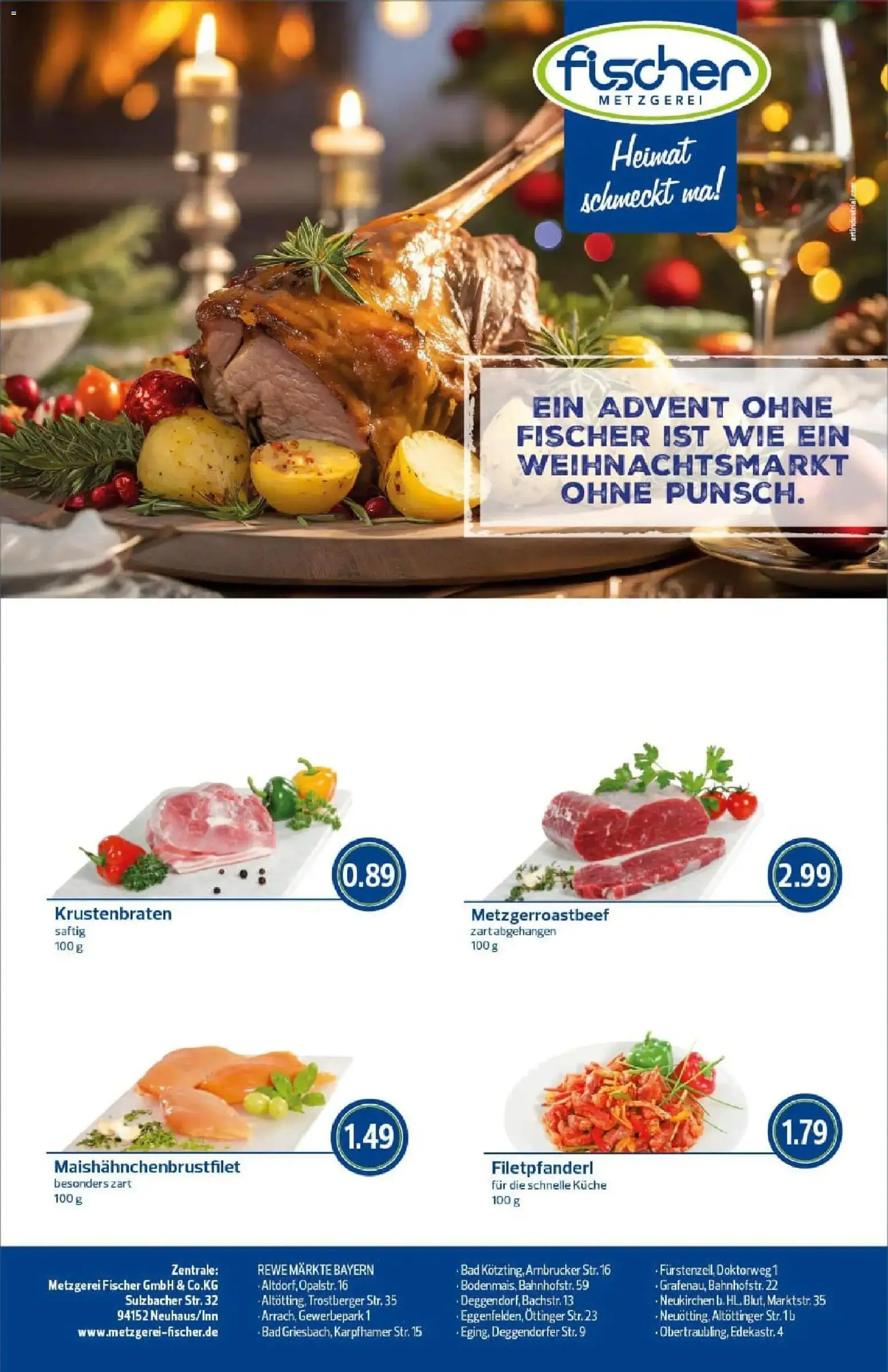 Rewe prospekt Neukirchen	 – gültig ab 07.12.2025 | Seite: 8 | Produkte: Bad, Küche, Krustenbraten
