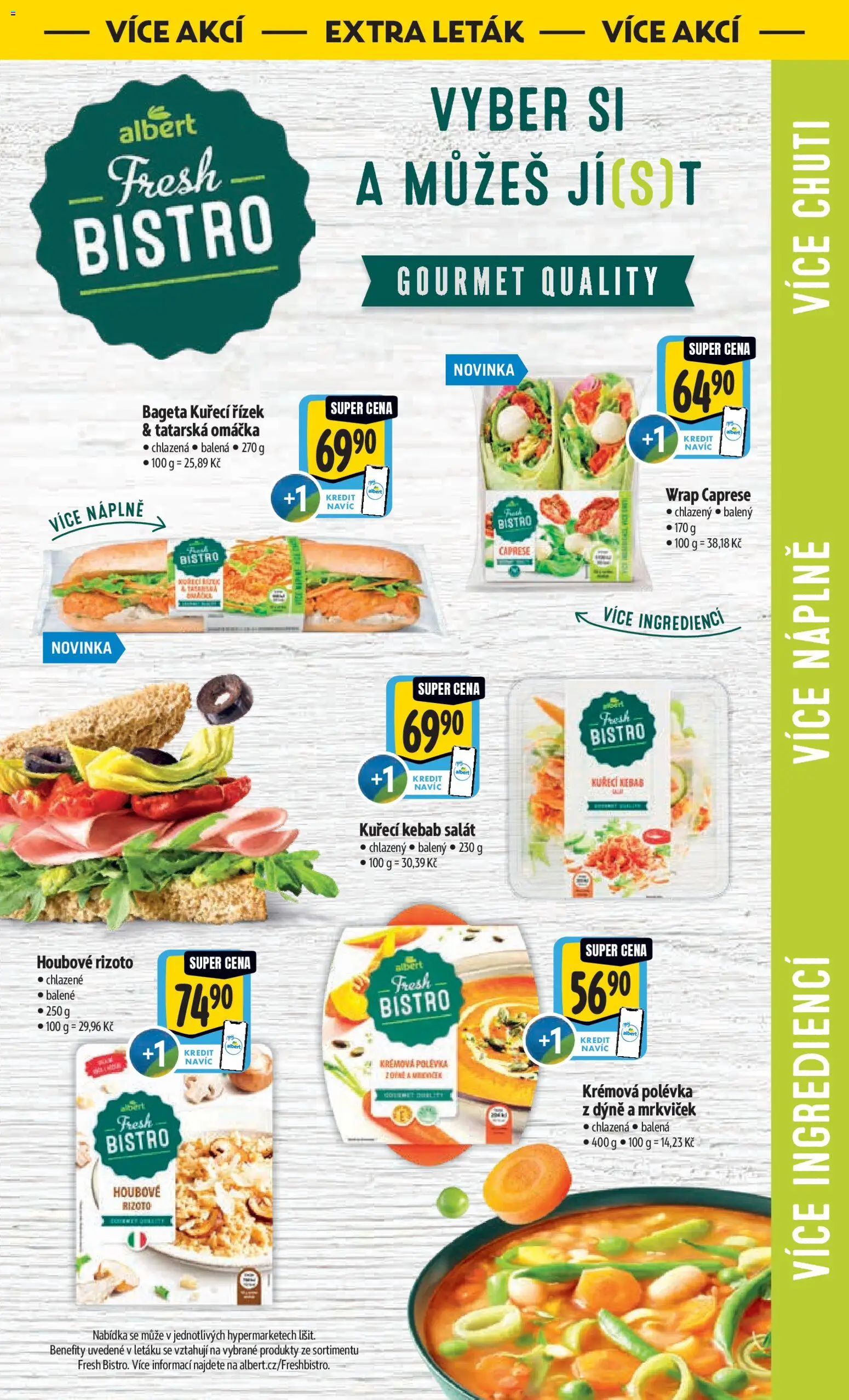 Albert leták - Hypermarket od 04.02.2026 | Strana: 43 | Produkty: Rizoto, Kebab, Dýně, Bageta