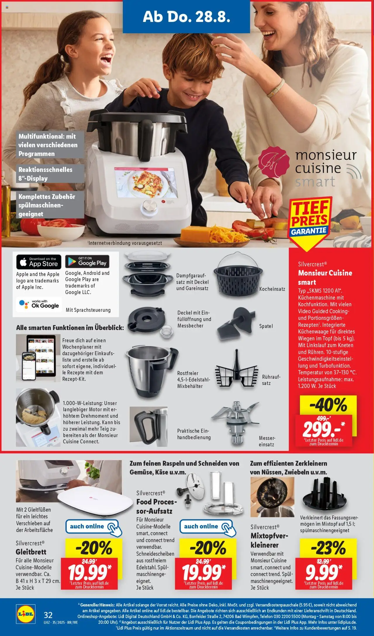 Lidl Prospekt Gedern	 - gültig ab dem 25.08.2025 | Seite: 20 | Produkte: Käse, Bad, Zwiebeln, Video