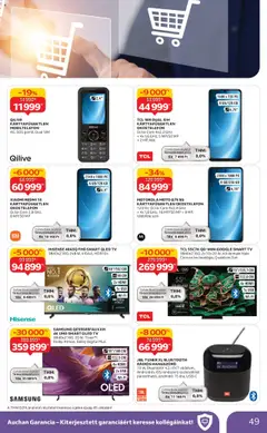 Auchan Akciós újság - amely érvényes a következő dátumtól: 24.10.2025 | Oldal: 49