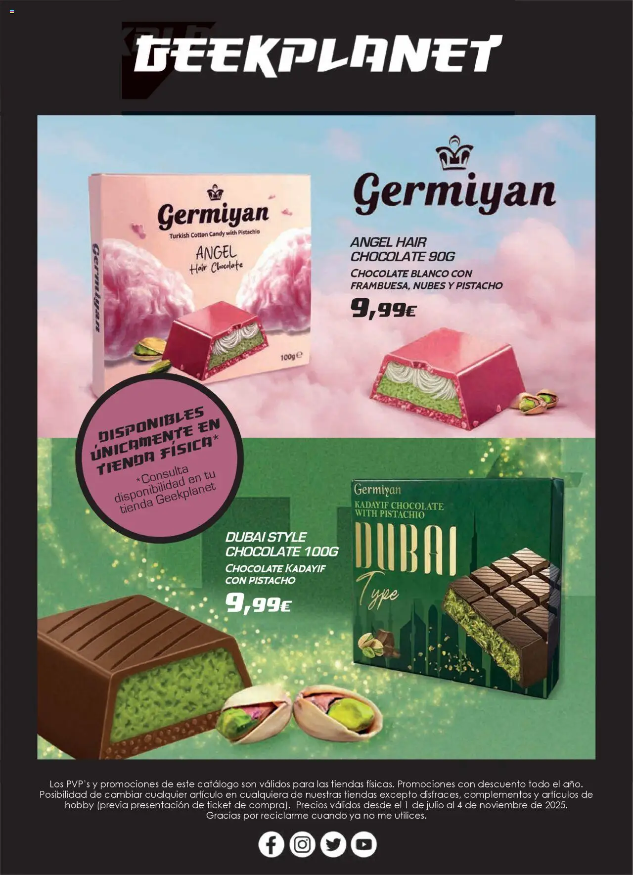 Toy Planet Catálogo de Geek Fan │ válido desde el 01.07.2025 | Página: 64 | Productos: Chocolate