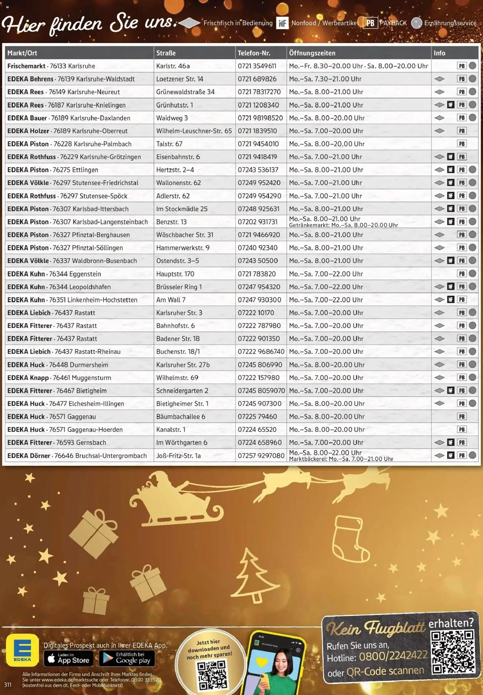 Edeka prospekt Bruchsal - Untergrombach	 – gültig ab 08.12.2025 | Seite: 44 | Produkte: Uhr