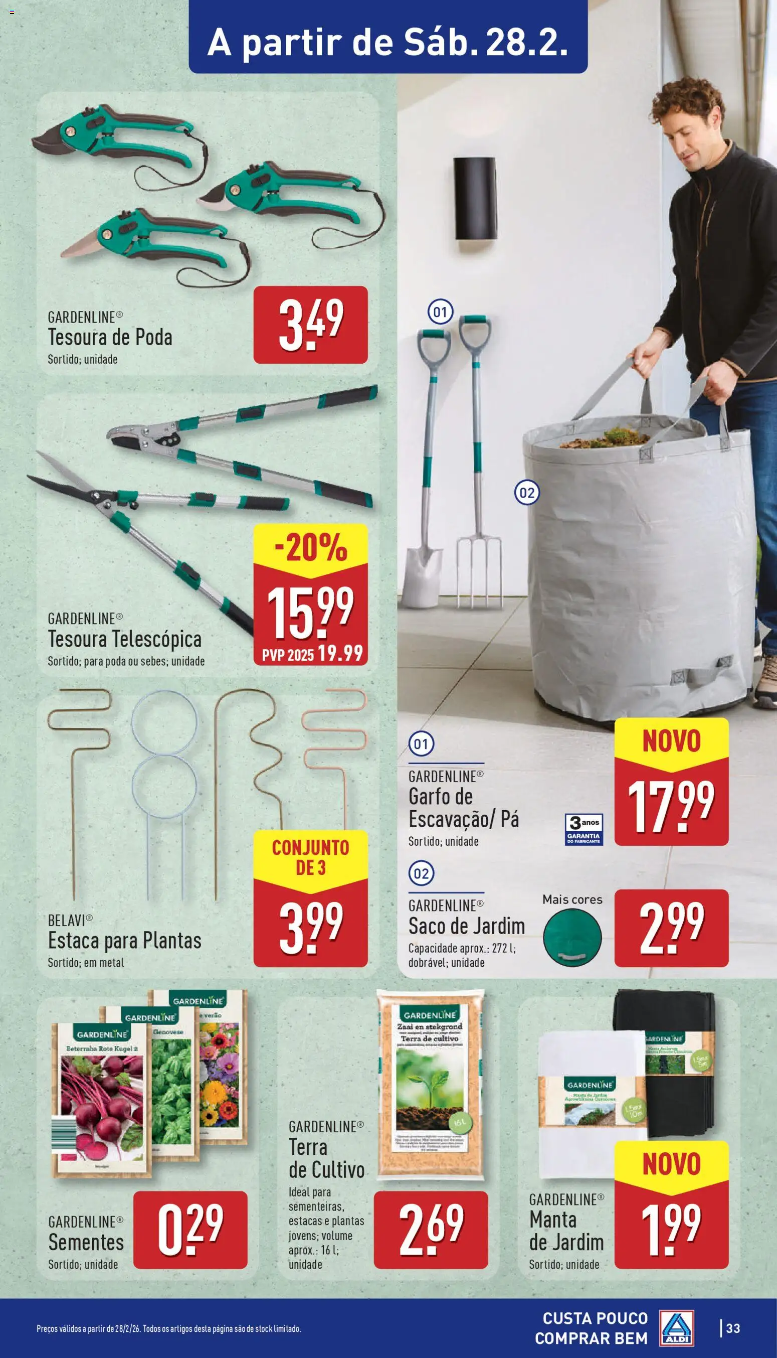 Aldi folheto │ válido de 23.02.2026 | Página: 33 | Produtos: Beterraba, Pá