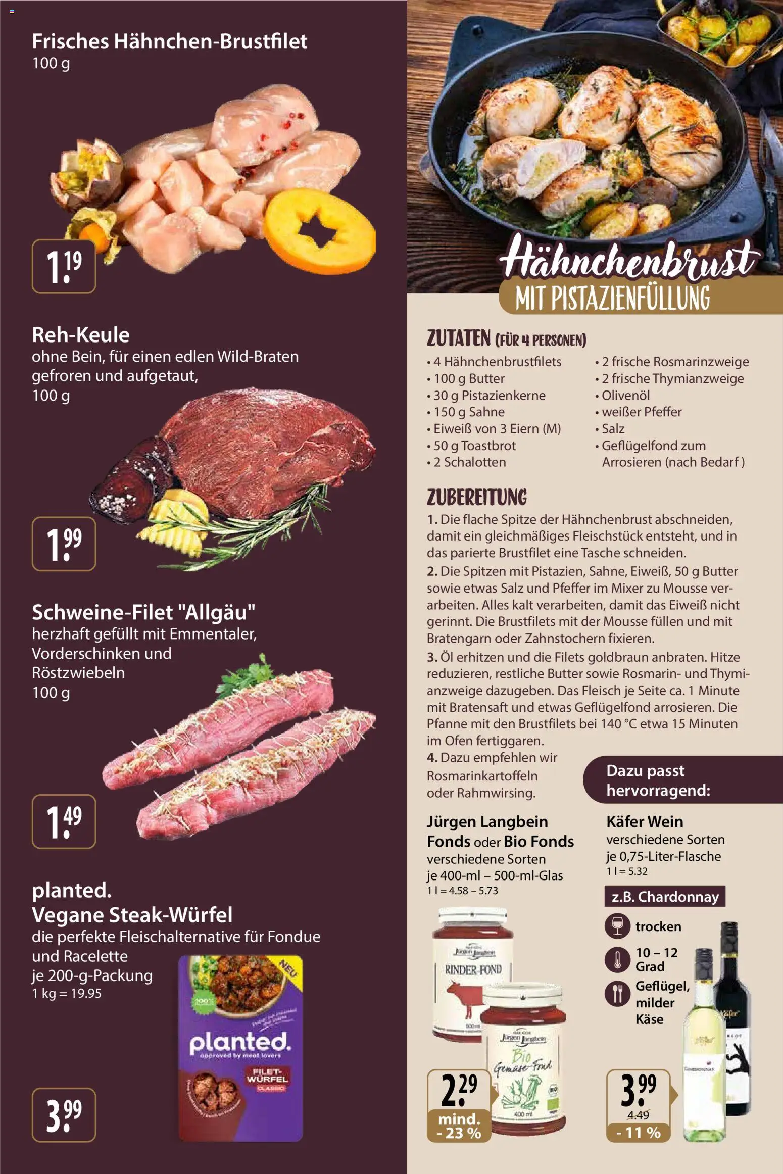 V-Markt - Feinkostbeilage 2025 – gültig ab 04.12.2025 | Seite: 3 | Produkte: Ofen, Olivenol, Salz, Fleisch