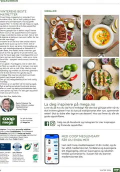 Forhåndsvisning av Coop Mega Vintermat gyldig fra 07.01.2026 | Side: 2 | Produkter: Ost, Fisk, Kjøttdeig, Taco